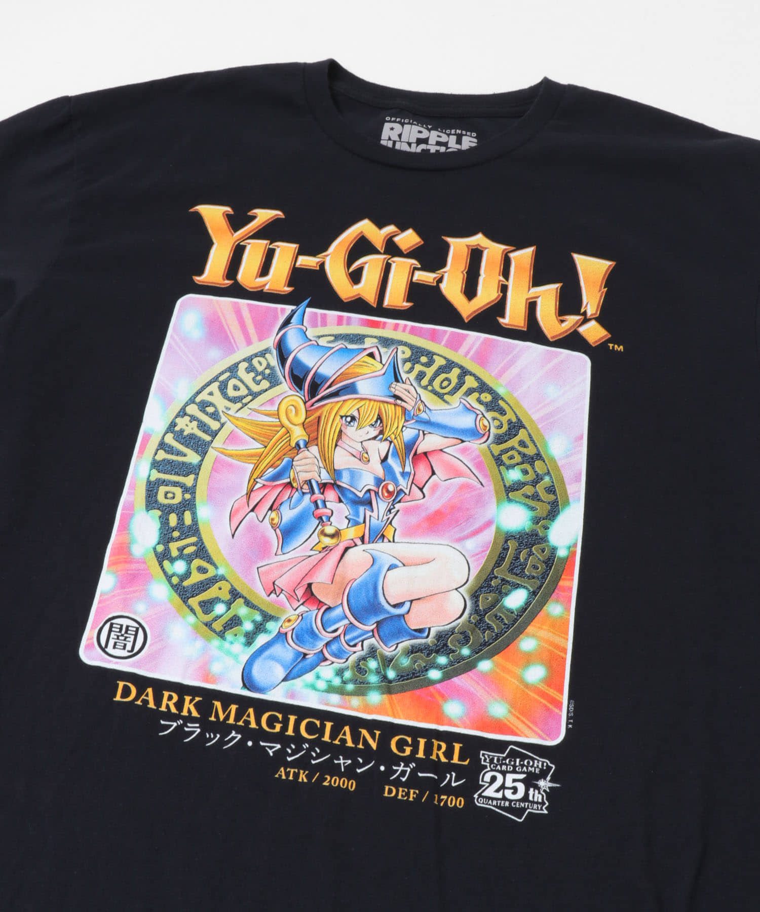 THRIFTY LOOK　YU-GI-OH BMG フェードTシャツ BLACK M