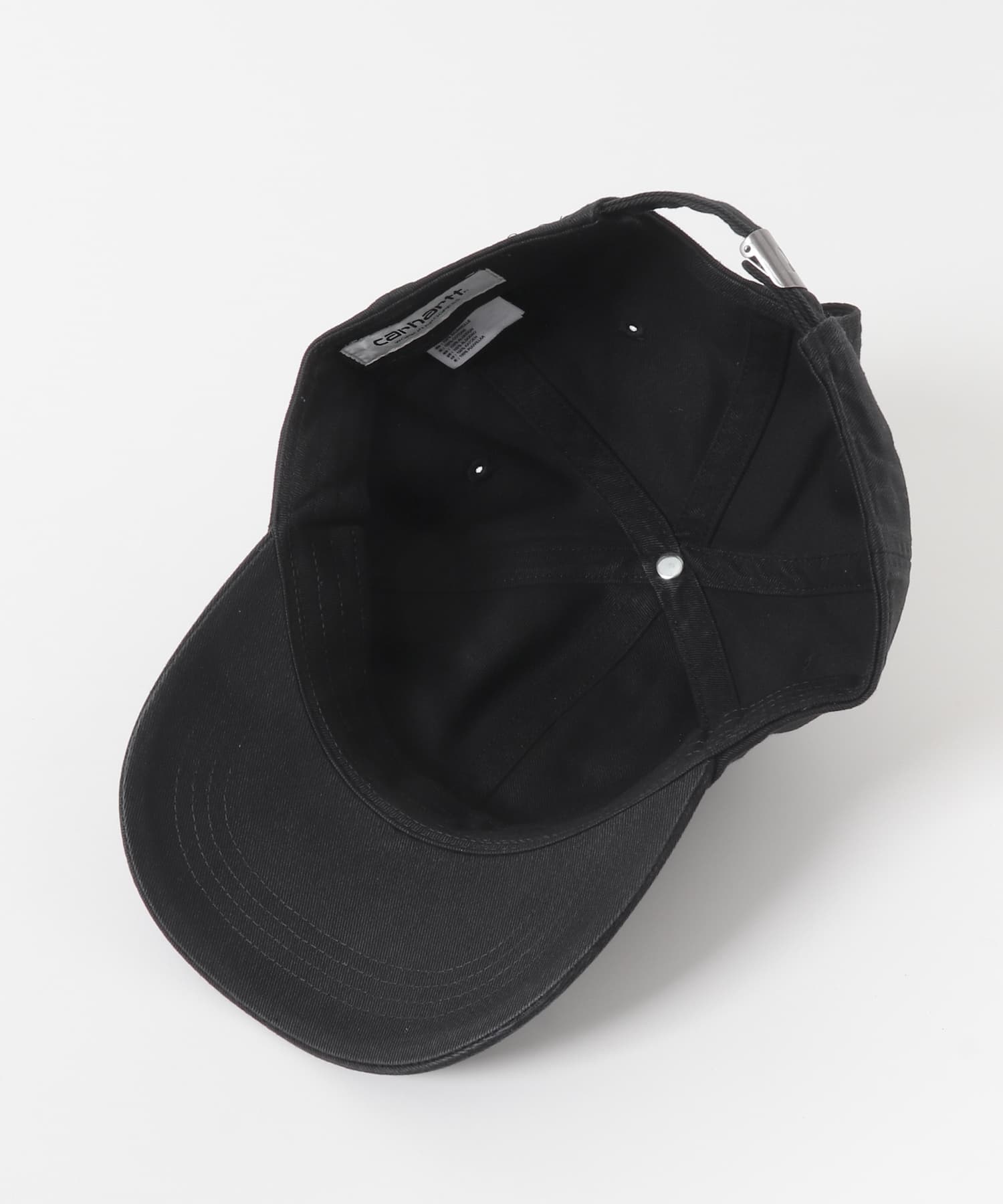 CARHARTT　MADISON LOGO CAP BLK/WHT One