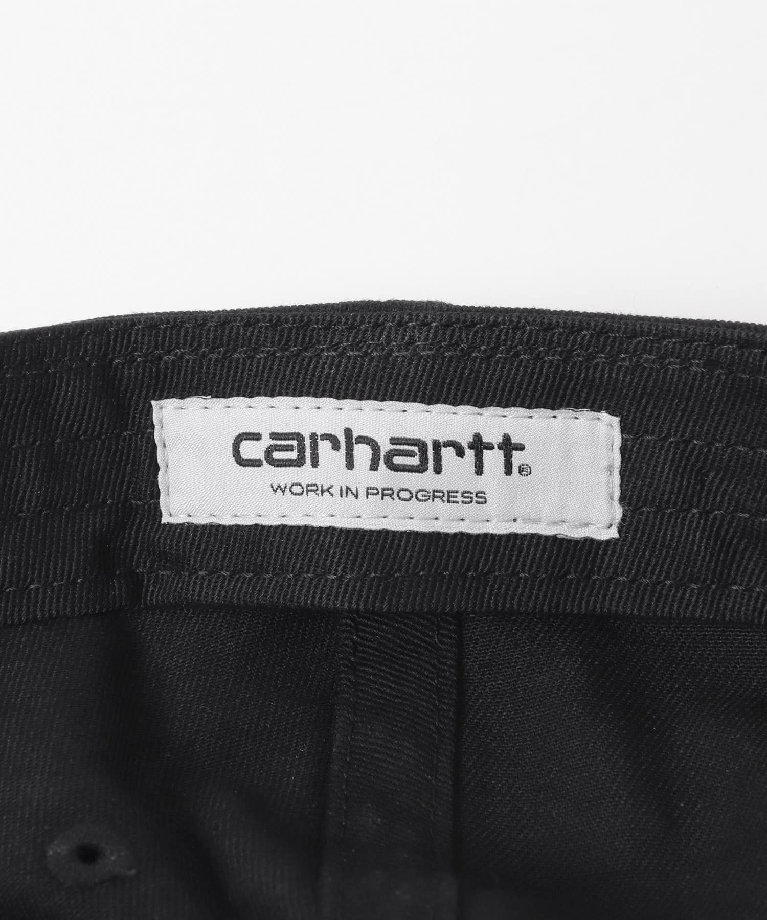 CARHARTT　MADISON LOGO CAP BLK/WHT One