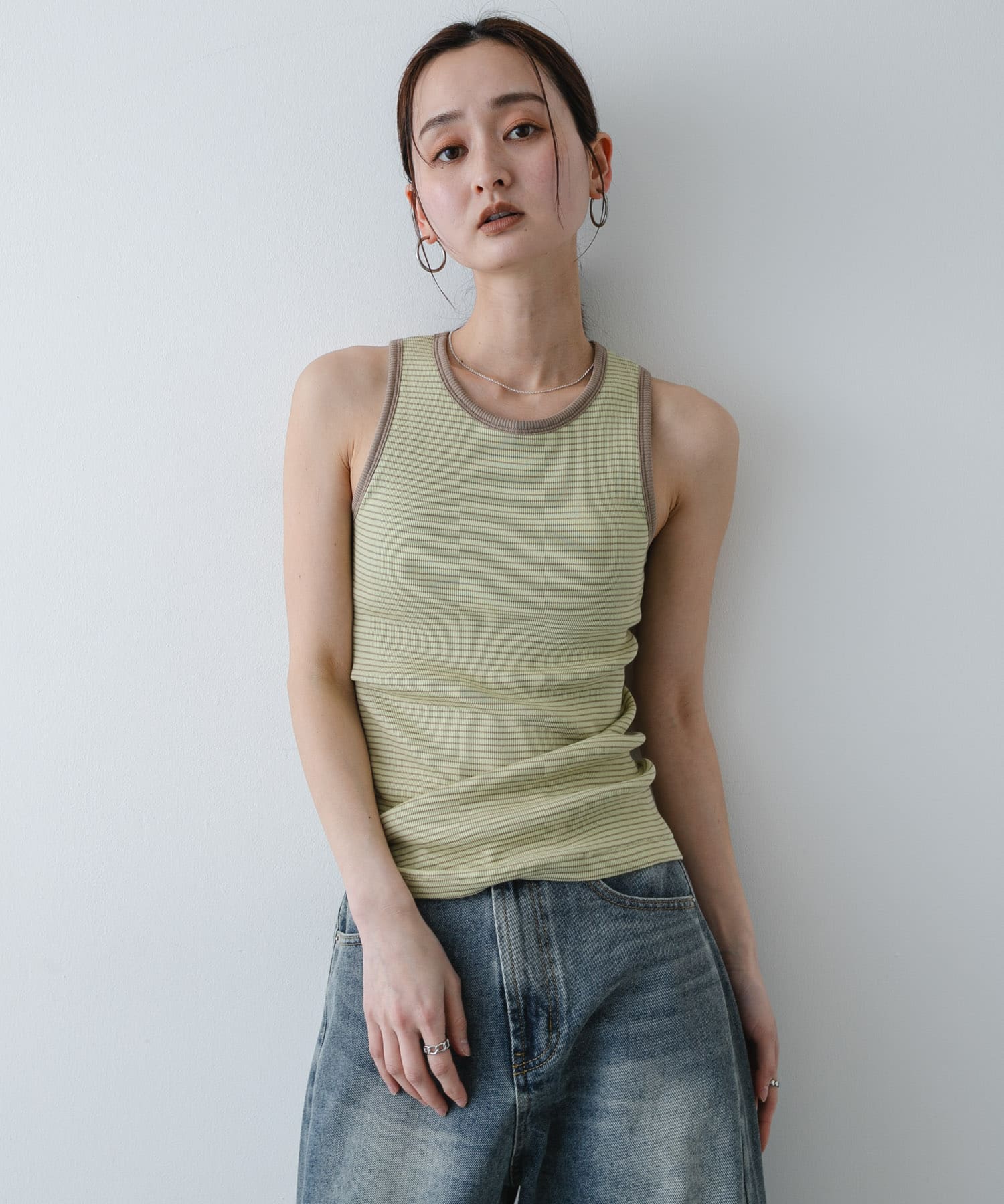 身長：169cm サイズ：one