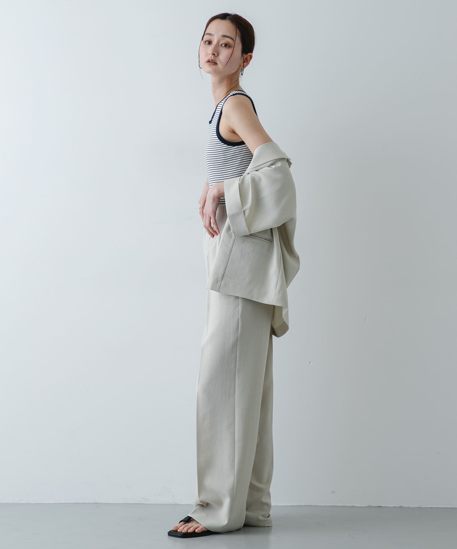 身長：169cm サイズ：one