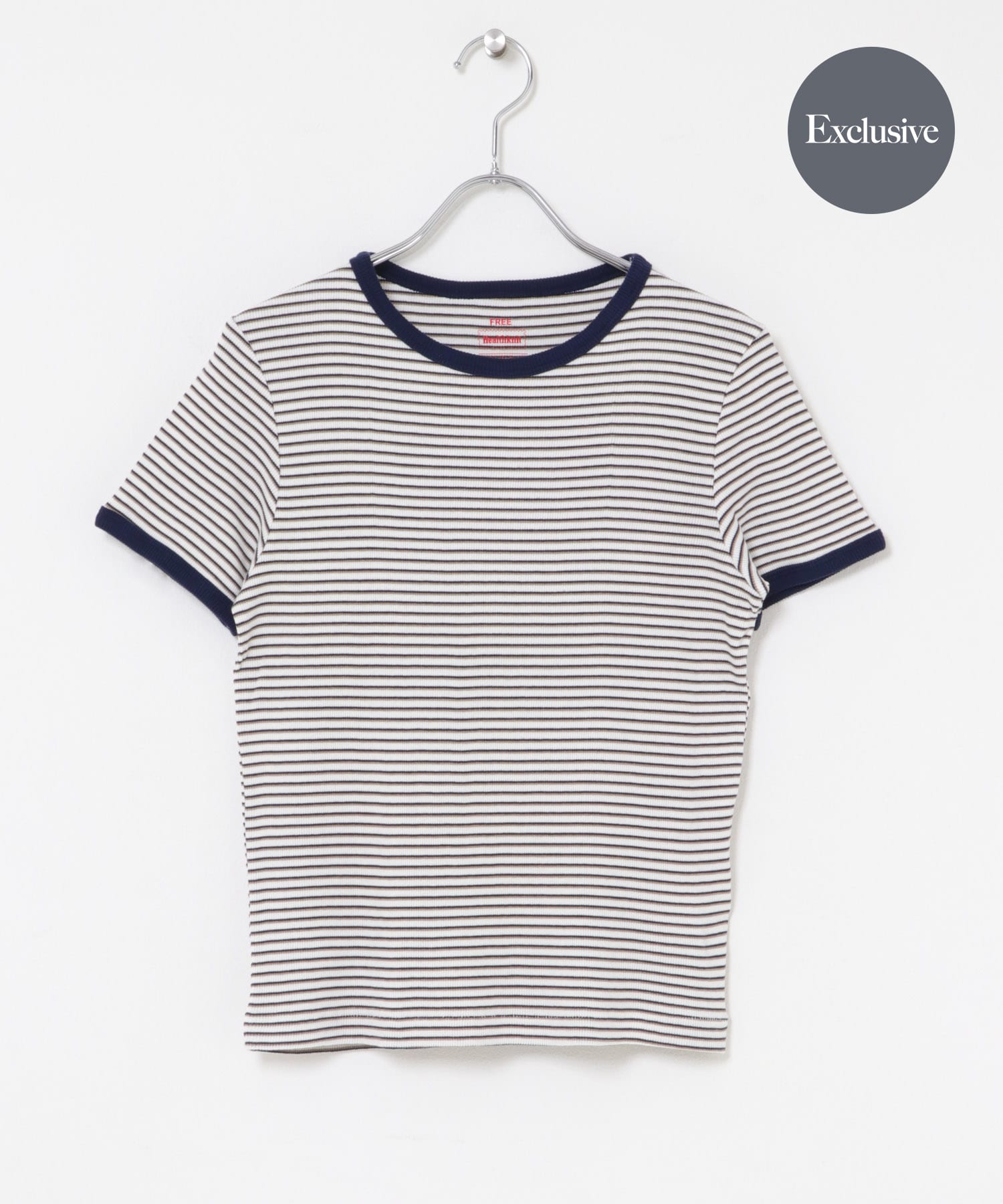 『別注』Healthknit×SENSE OF PLACE ボーダーTシャツ