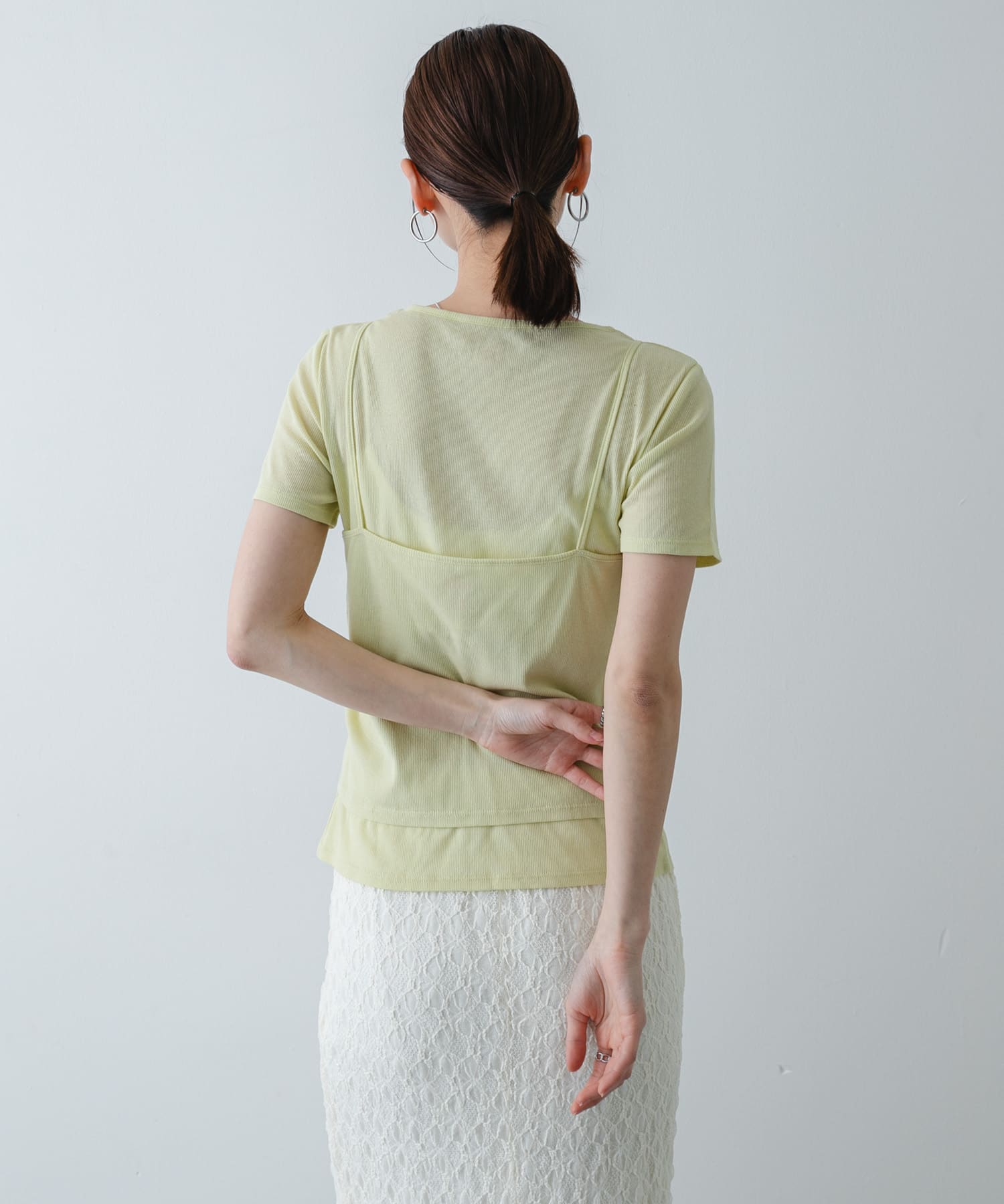 身長：169cm サイズ：one