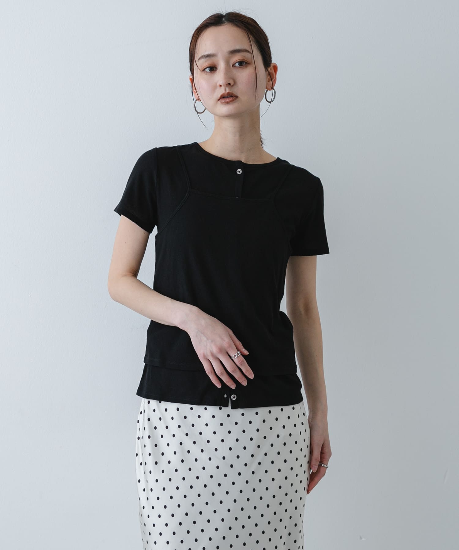身長：169cm サイズ：one