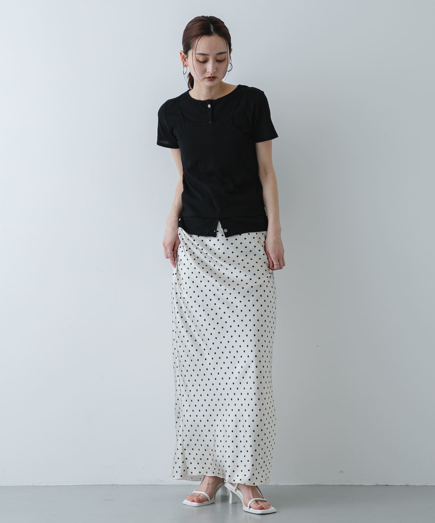 身長：169cm サイズ：one