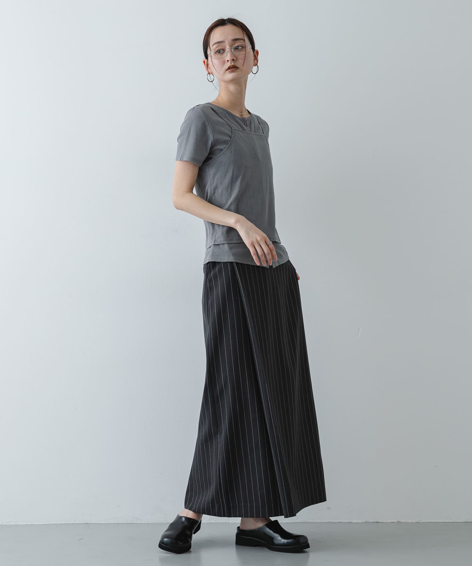 身長：169cm サイズ：one