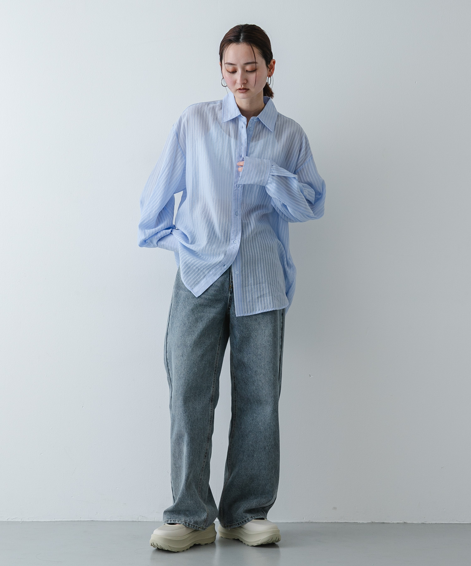 SHAKA　MARYJANE TRAIL CHUNKY GES LINENTAUPE 23