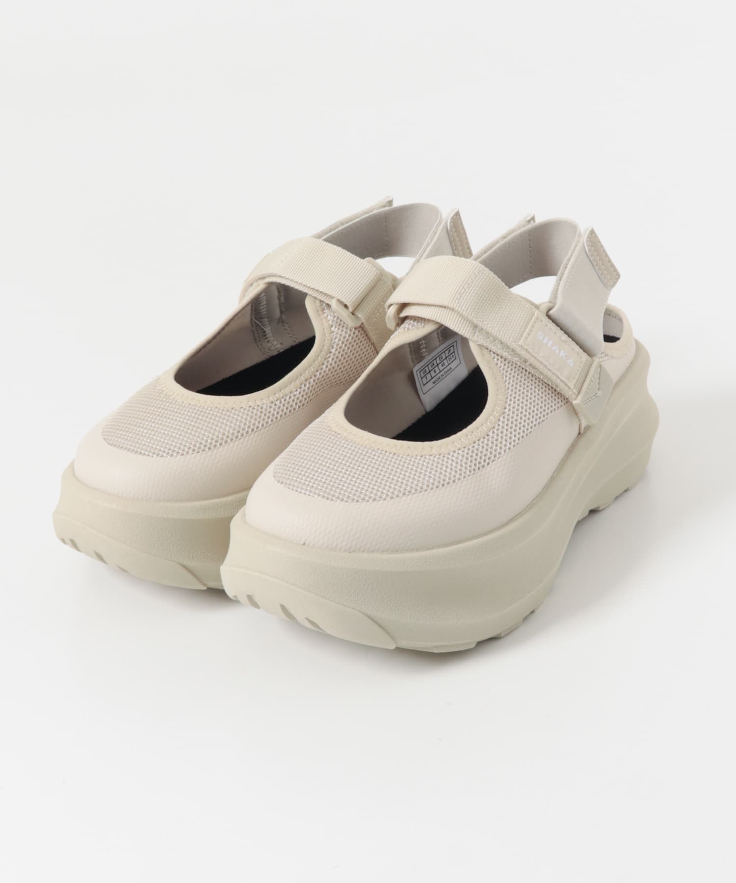 SHAKA　MARYJANE TRAIL CHUNKY GES LINENTAUPE 23