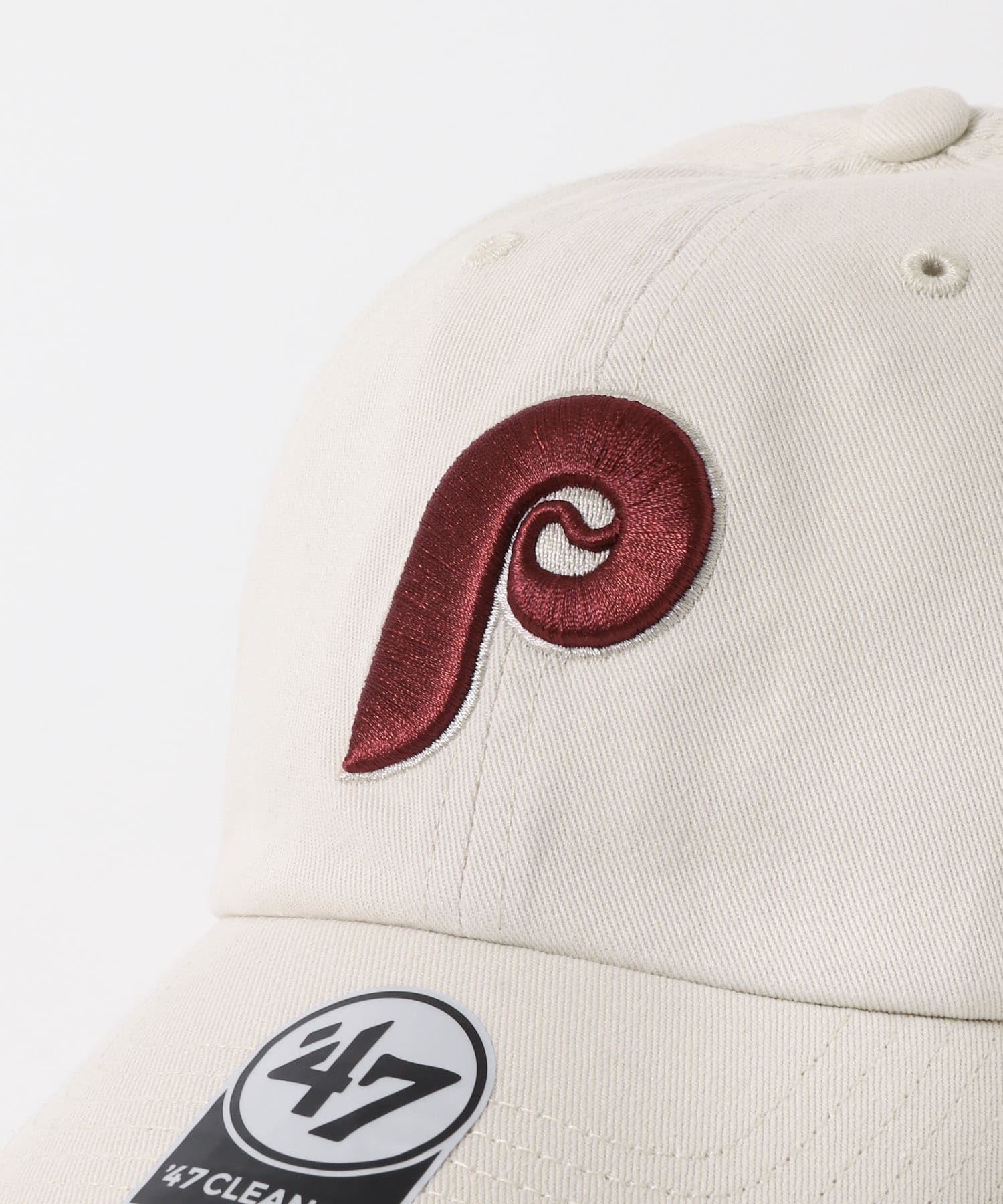 『WEB/一部店舗限定』FORTY SEVEN　47 CLEAN UP PHILLIES CT BONE One