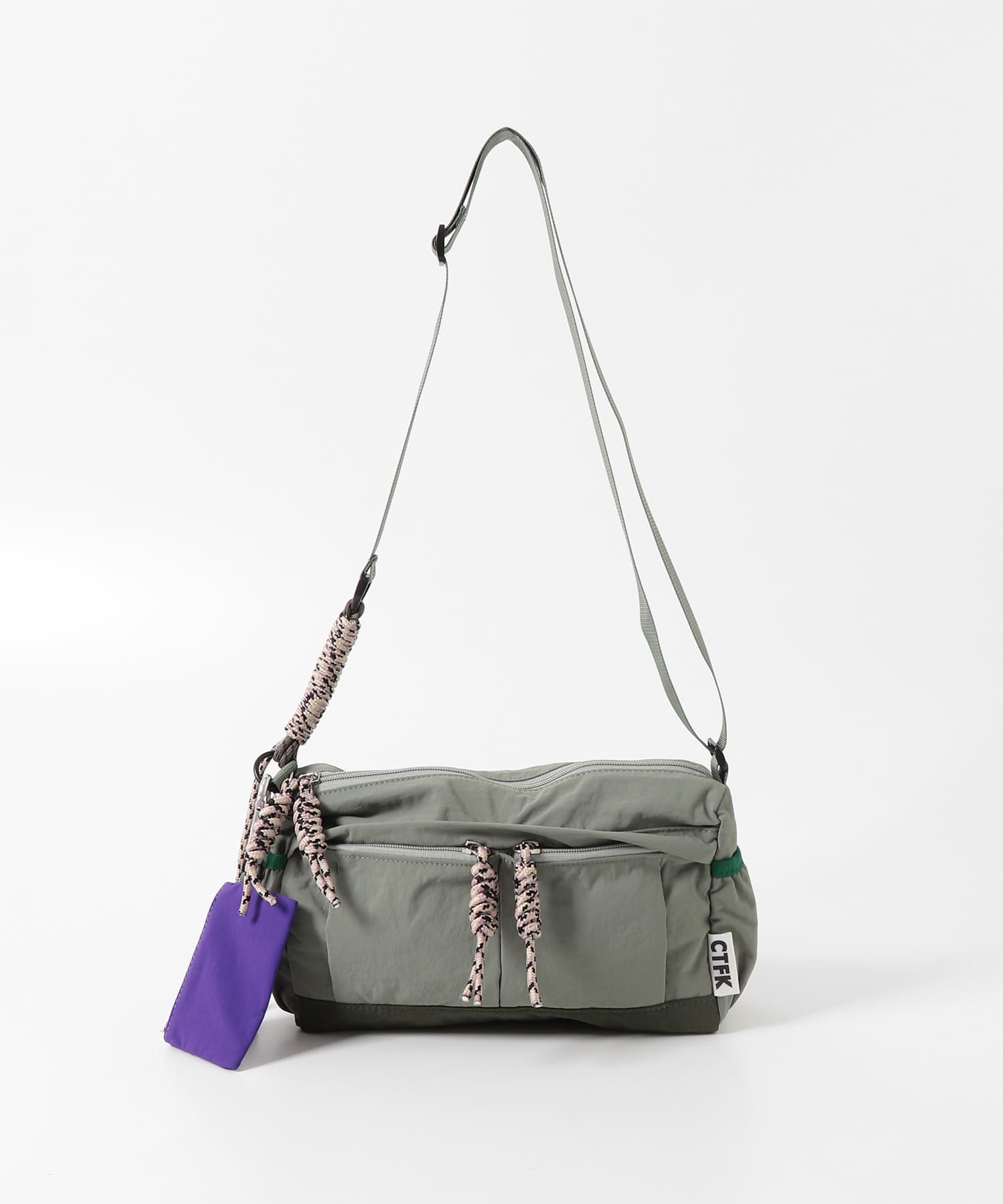CONTROL FREAK　ポケットワイドショルダー KHAKI One