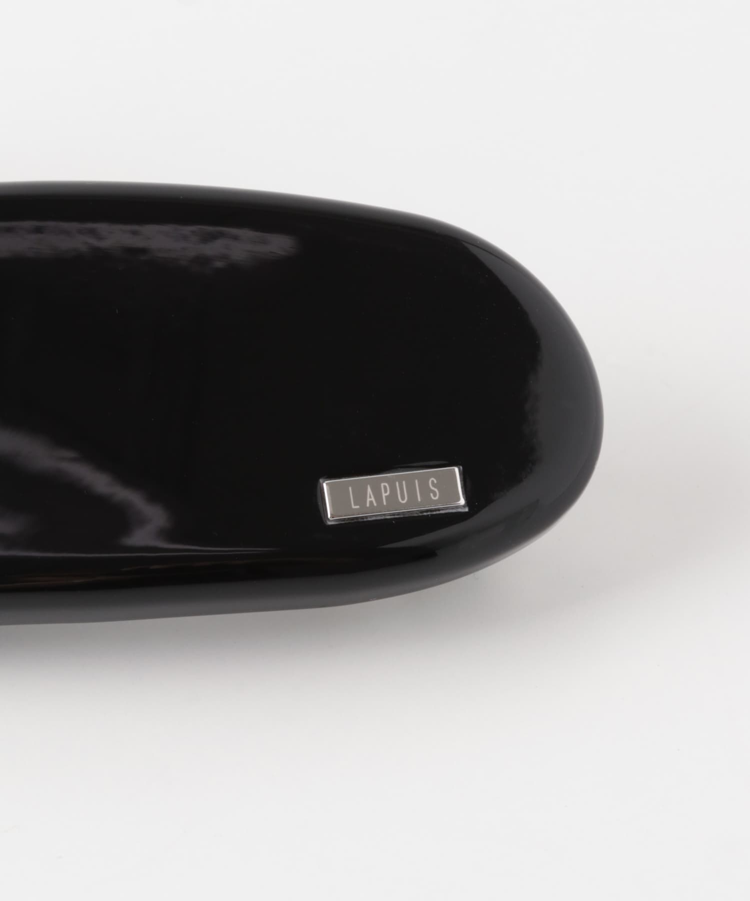 LAPUIS　Plump HeartバレッタL BLACK One
