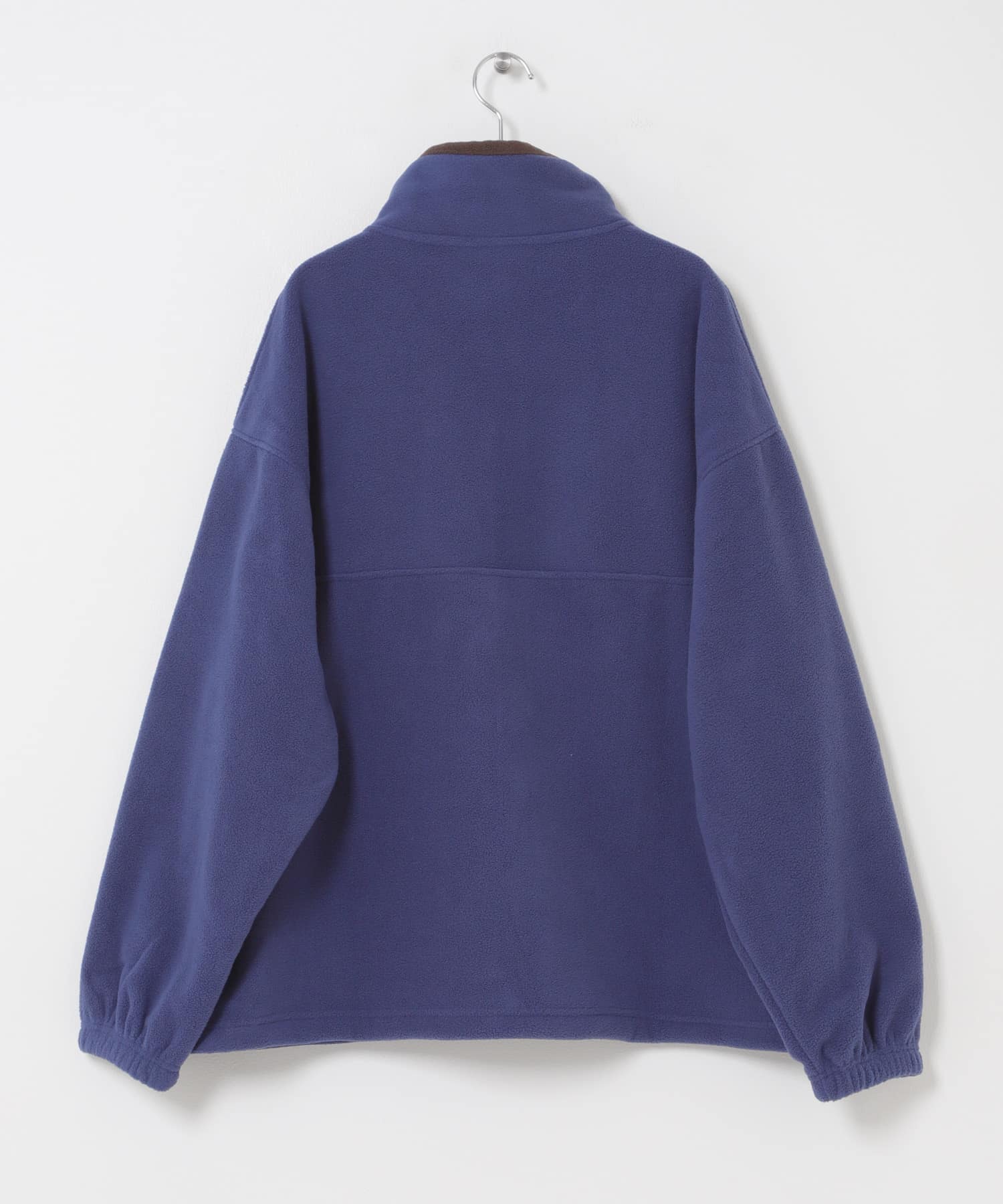 DISCUS　スタンドカラー配色フルZIP JACKET BLUE M