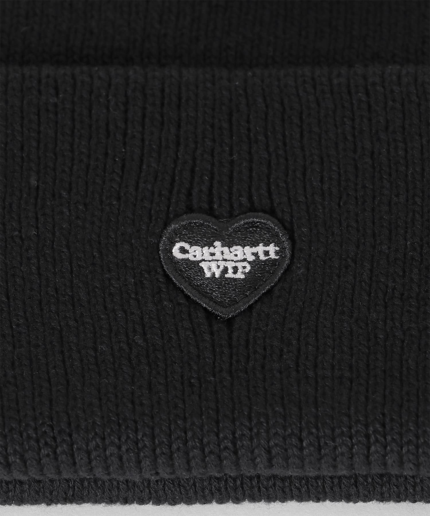 carhartt　Small Heart Beanie Black One