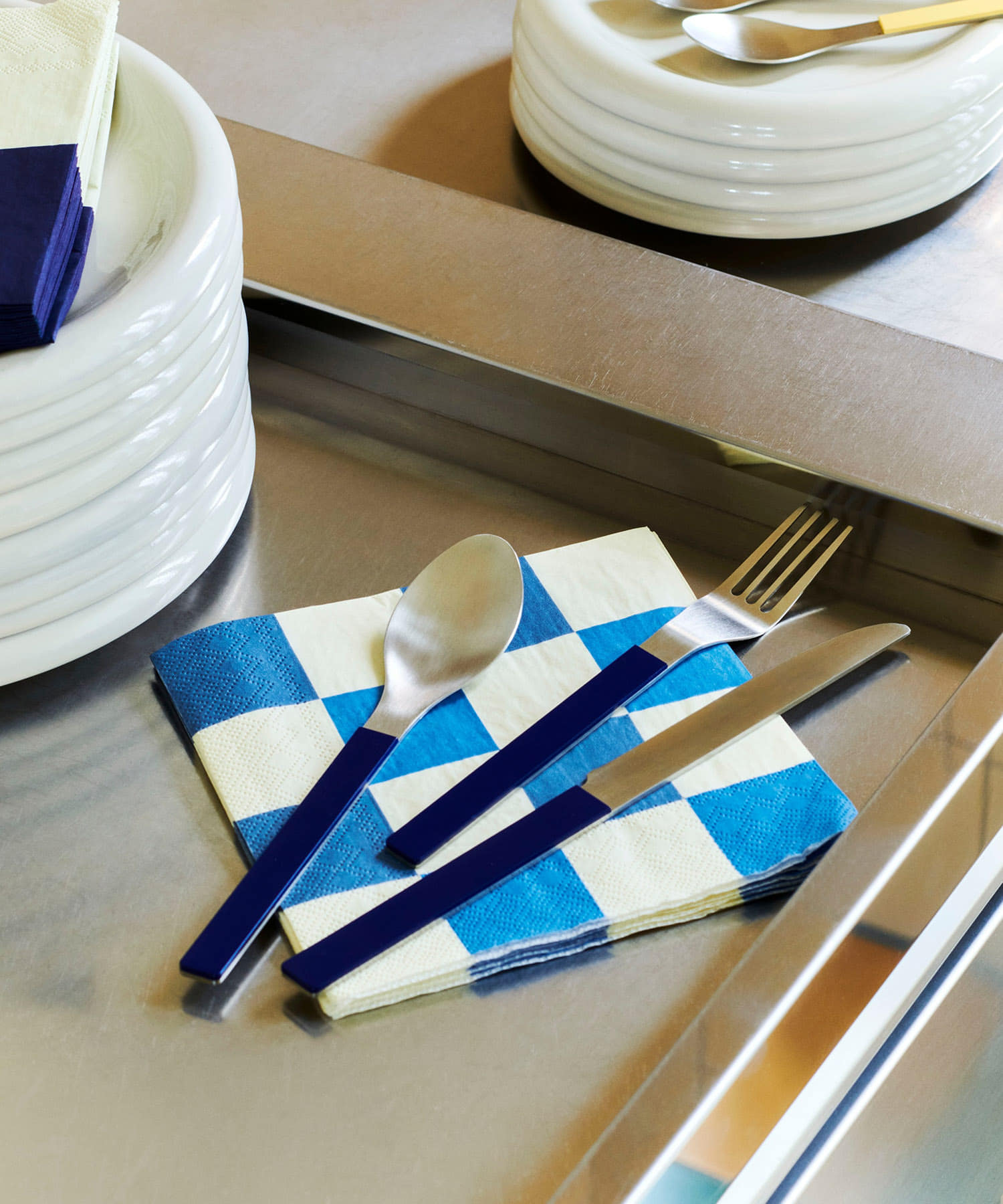 HAY　MVS Cutlery Set of 4 DBLUE One
