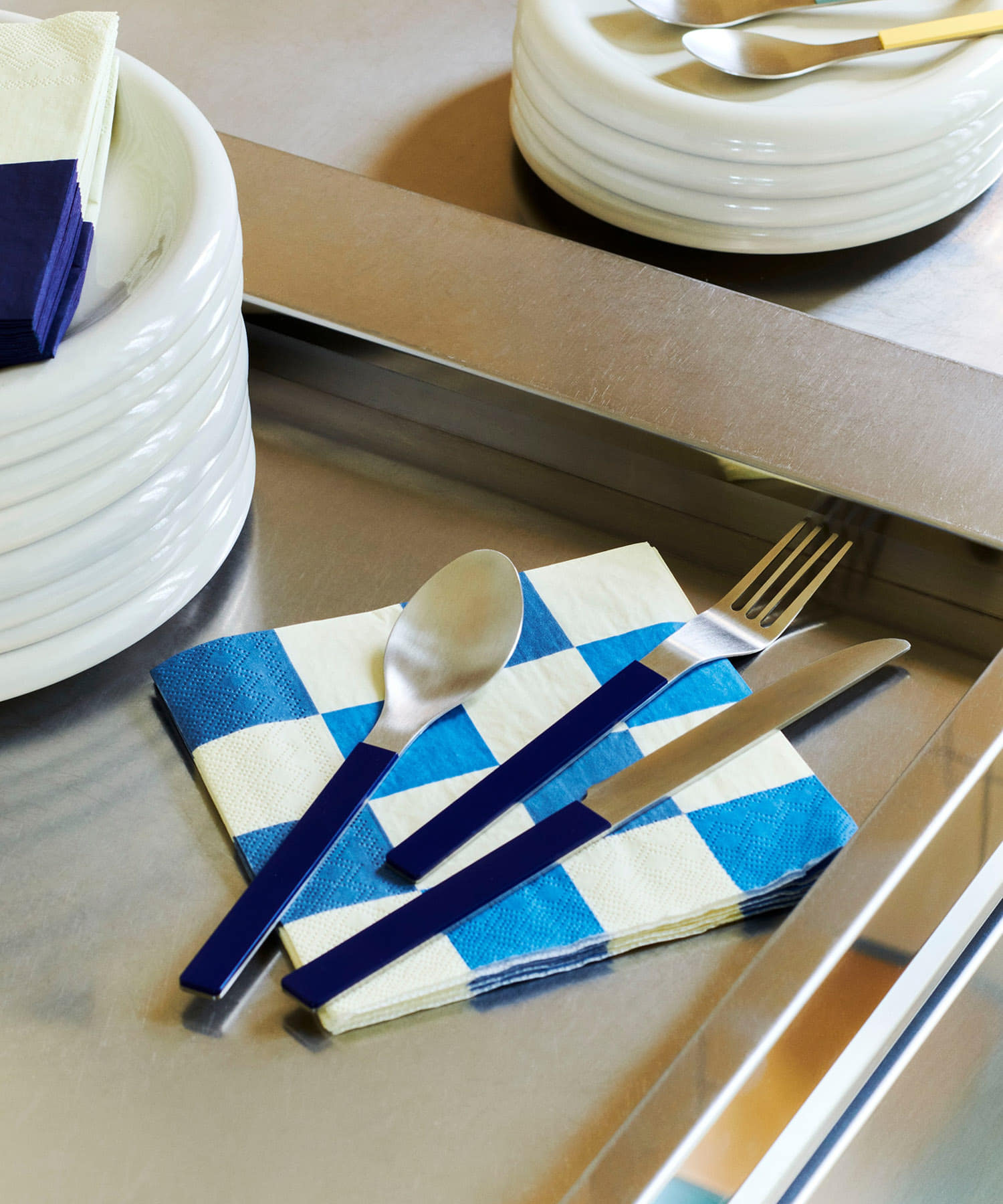 HAY　Pattern Napkins For Lunch OW-BL C One