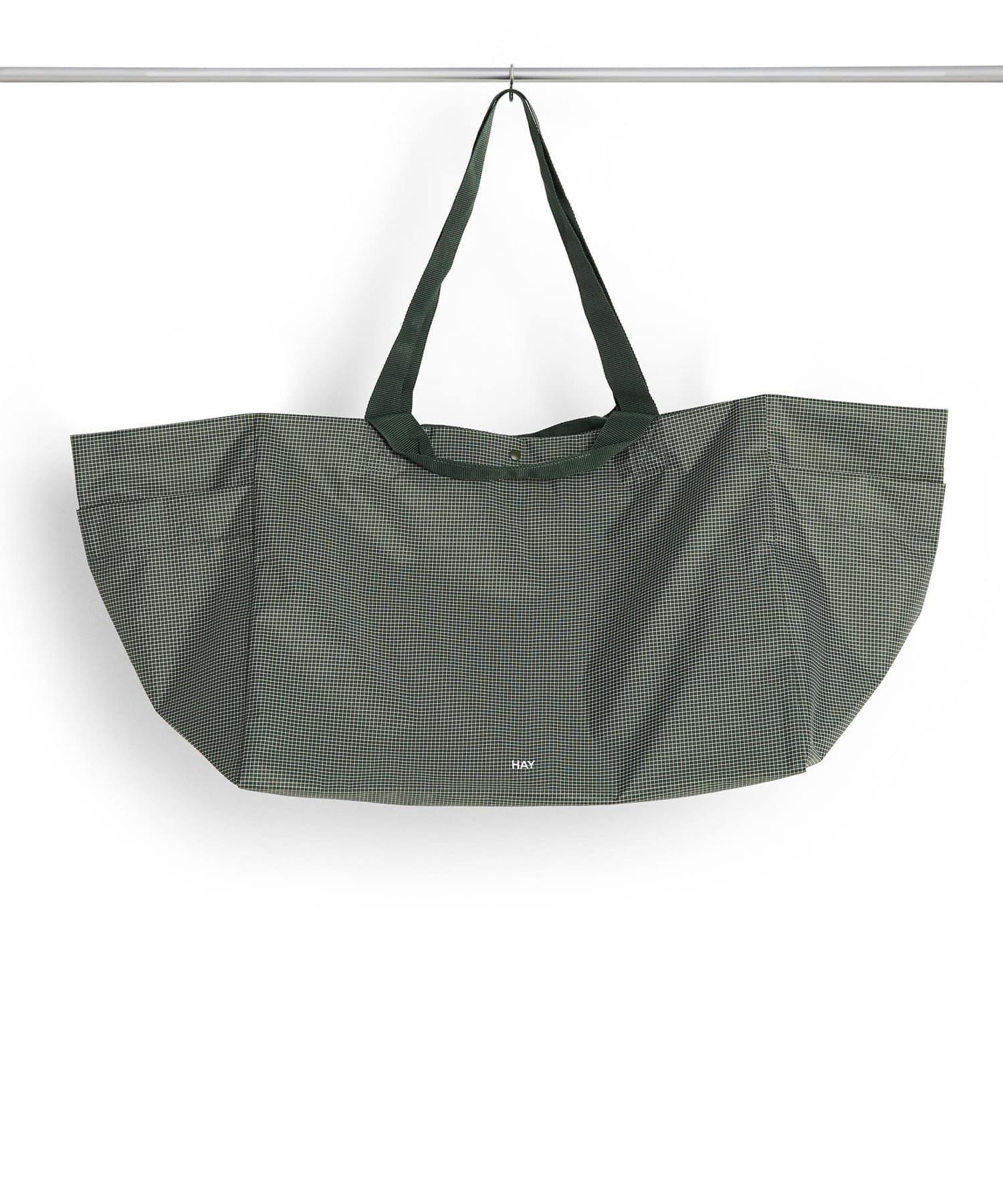 HAY　Grid Weekend Bag Large DarkGreen One