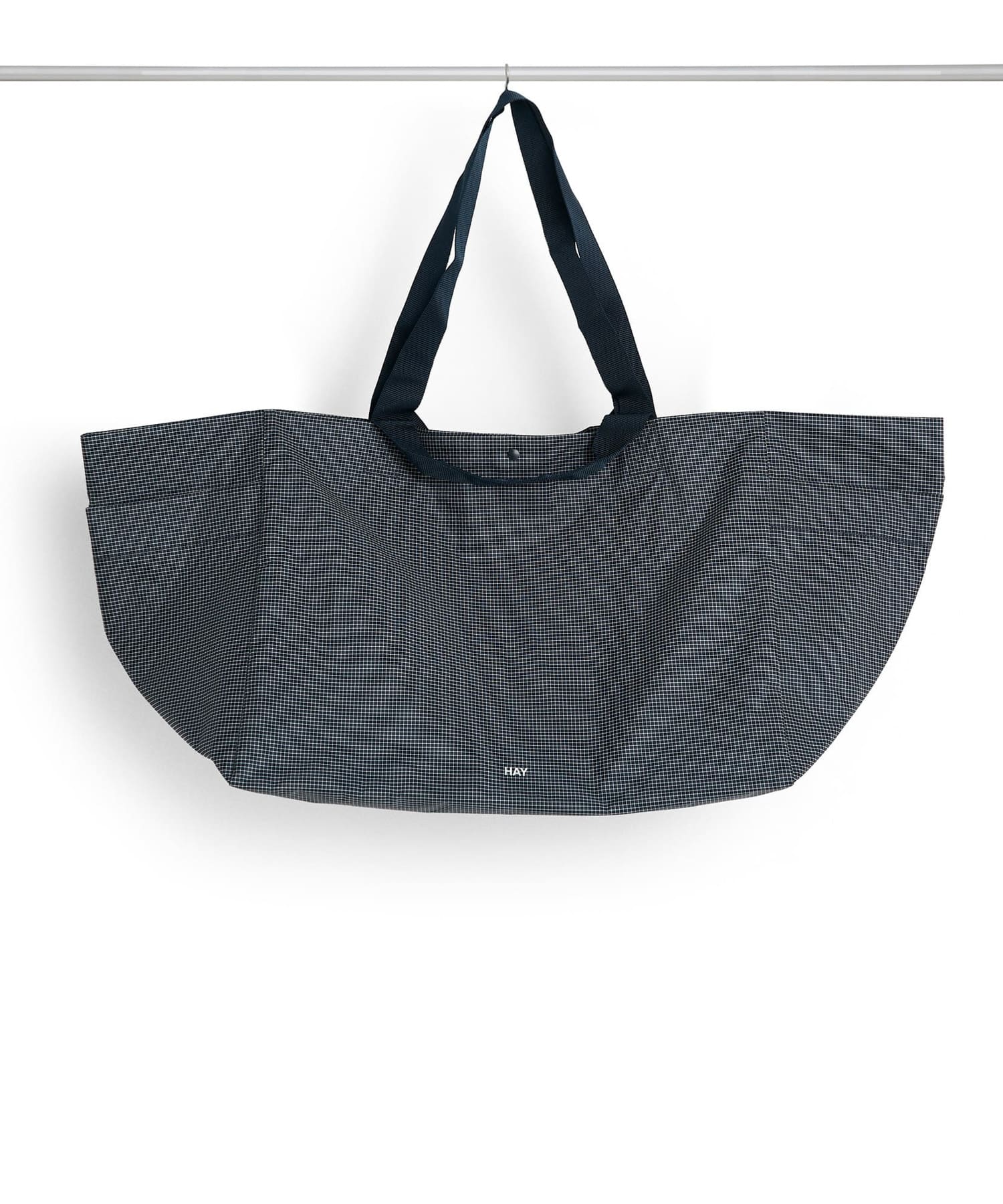 HAY　Grid Weekend Bag Large DarkBlue One