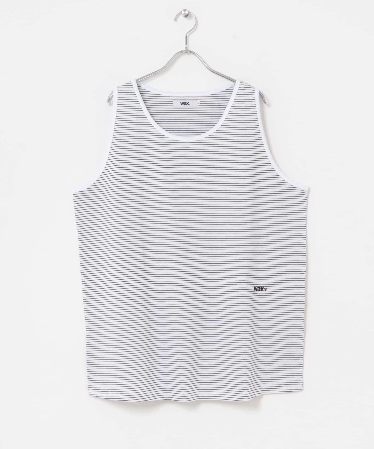 WAX　PIN STRIPE TANK TOP
