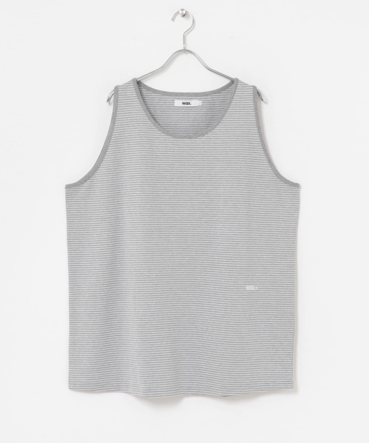 WAX　PIN STRIPE TANK TOP