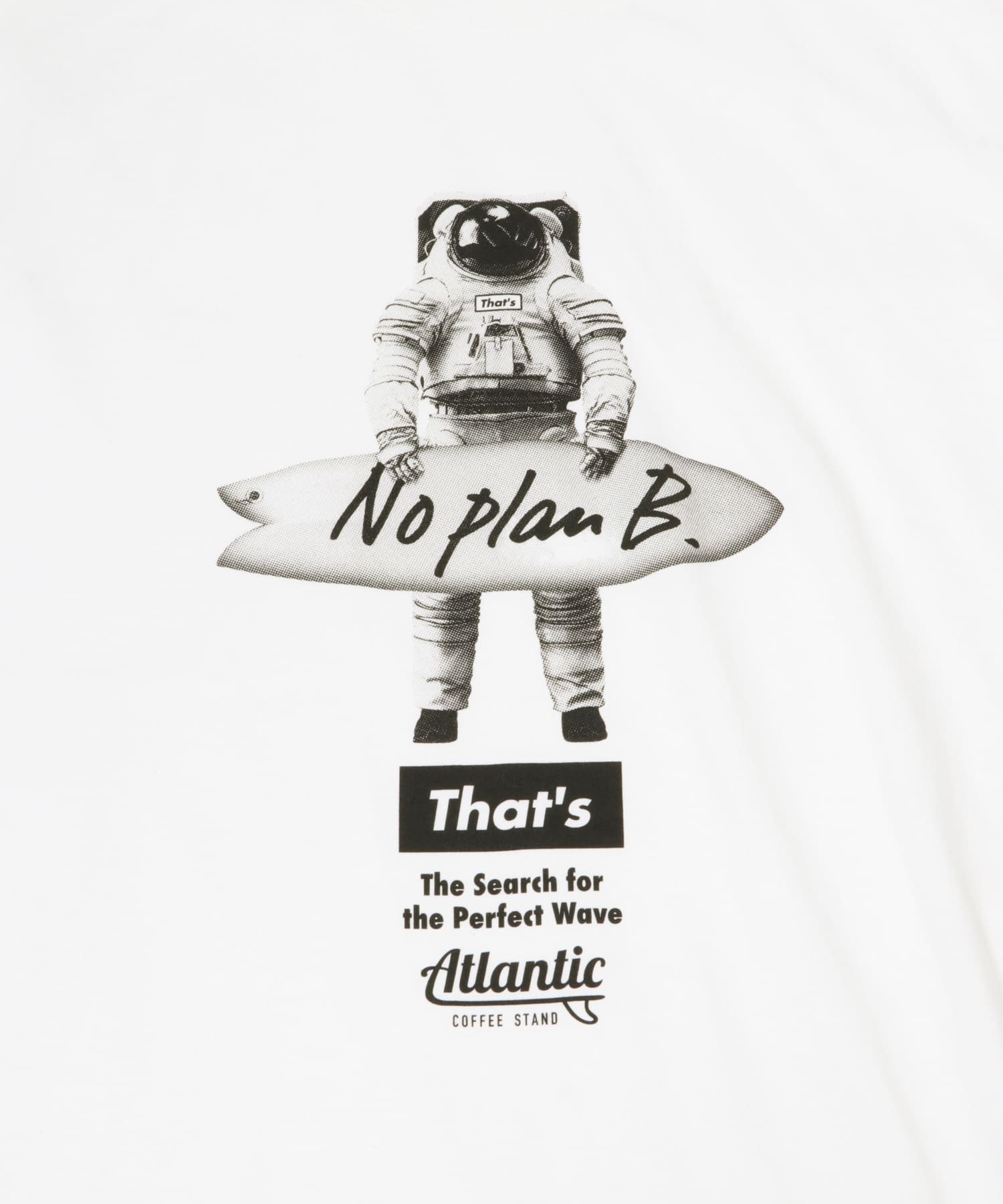 That’s　The Long Tee (No plan B) WHITE M