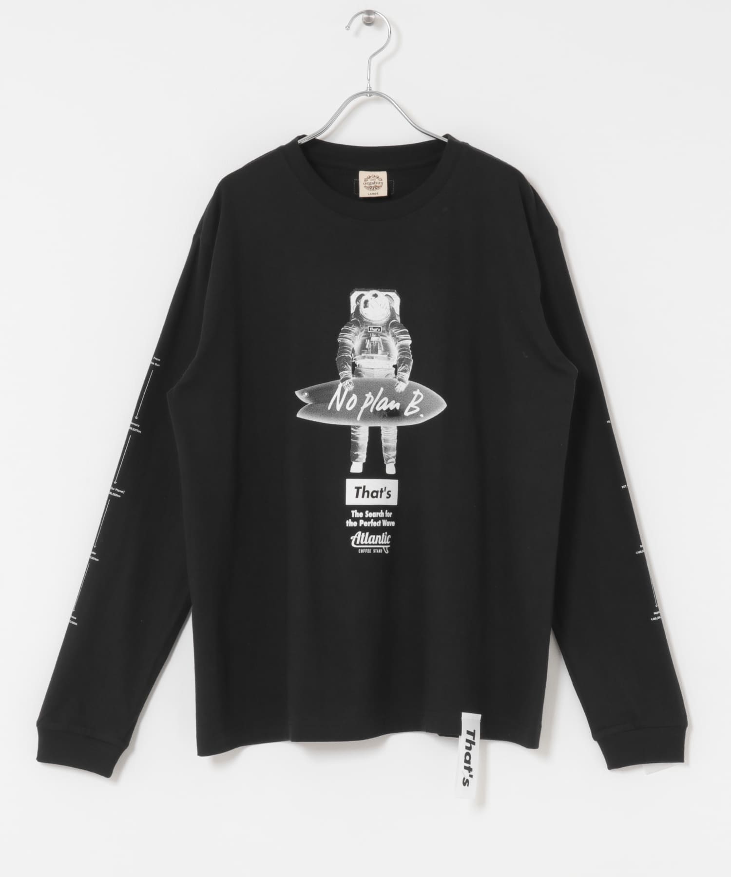 That’s　The Long Tee (No plan B) BLACK M