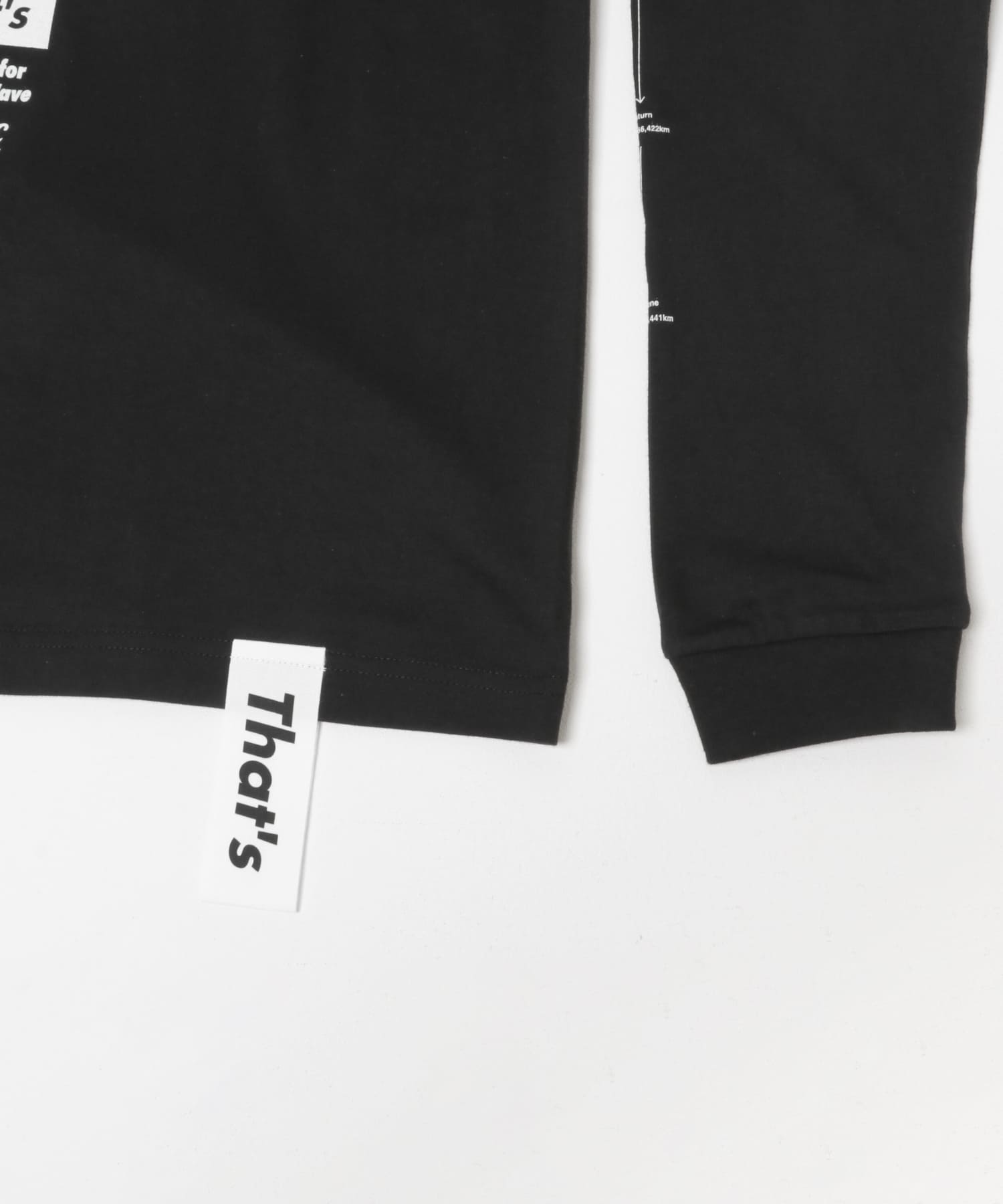 That’s　The Long Tee (No plan B) BLACK M