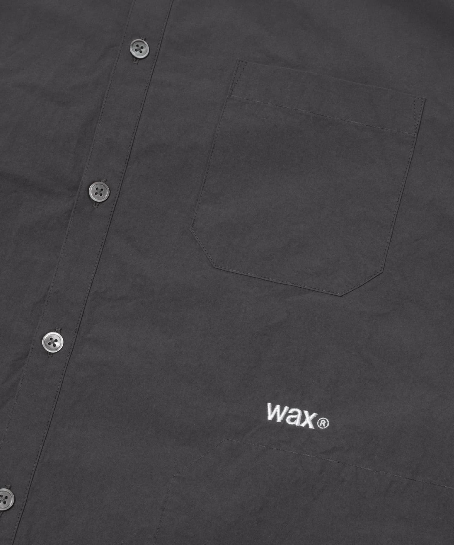 WAX　POCKET SHIRTS CHACOAL M