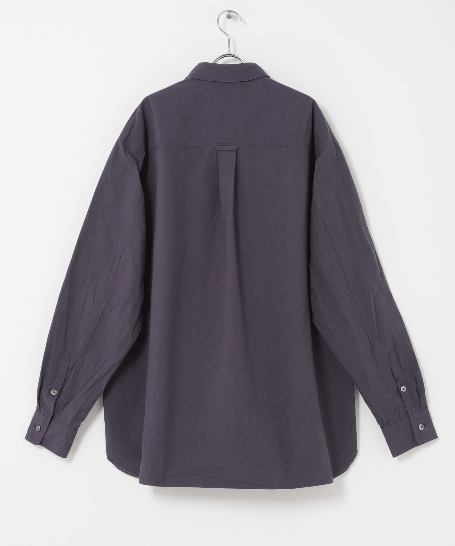 WAX　POCKET SHIRTS NAVY M