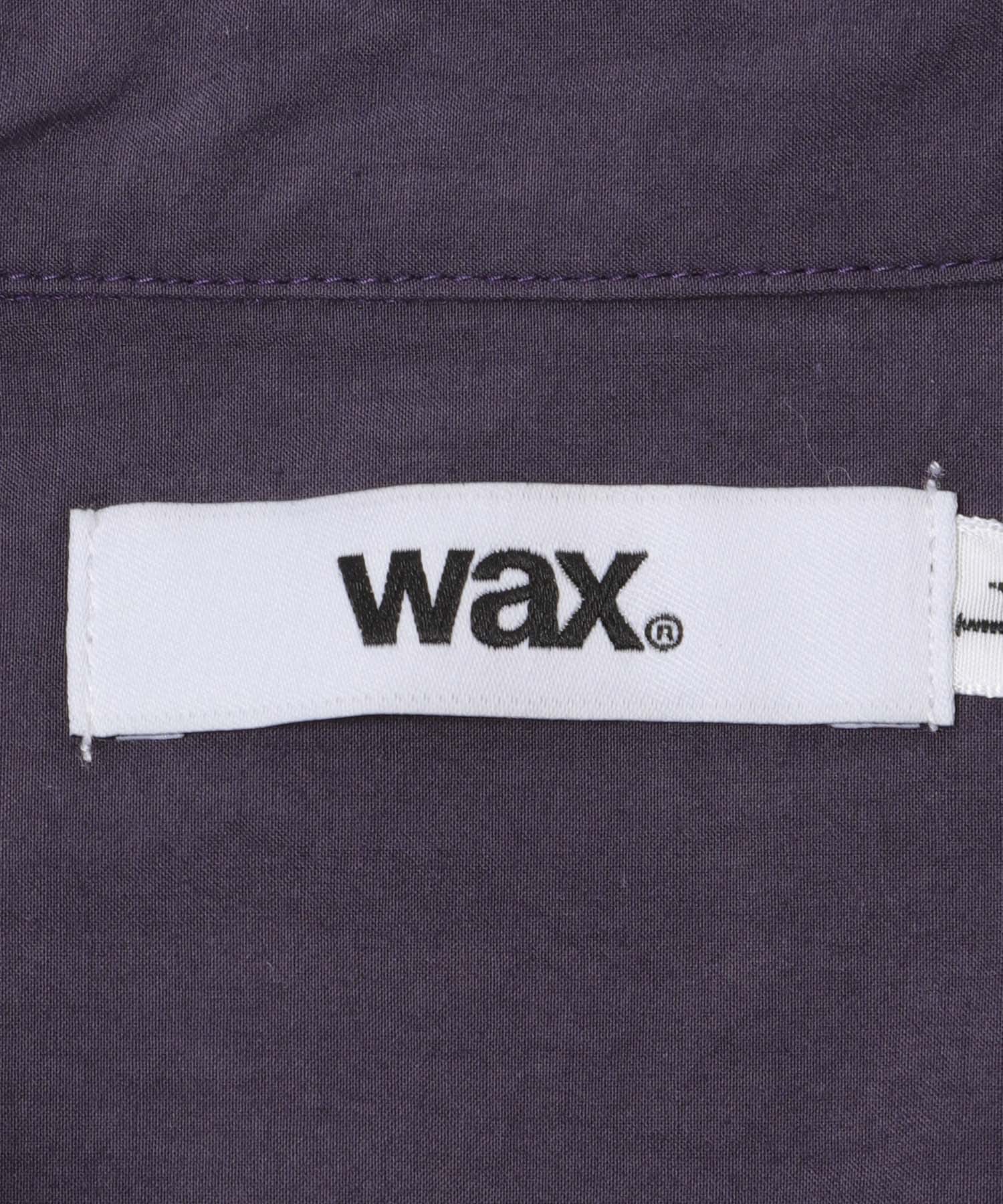 WAX　POCKET SHIRTS NAVY M