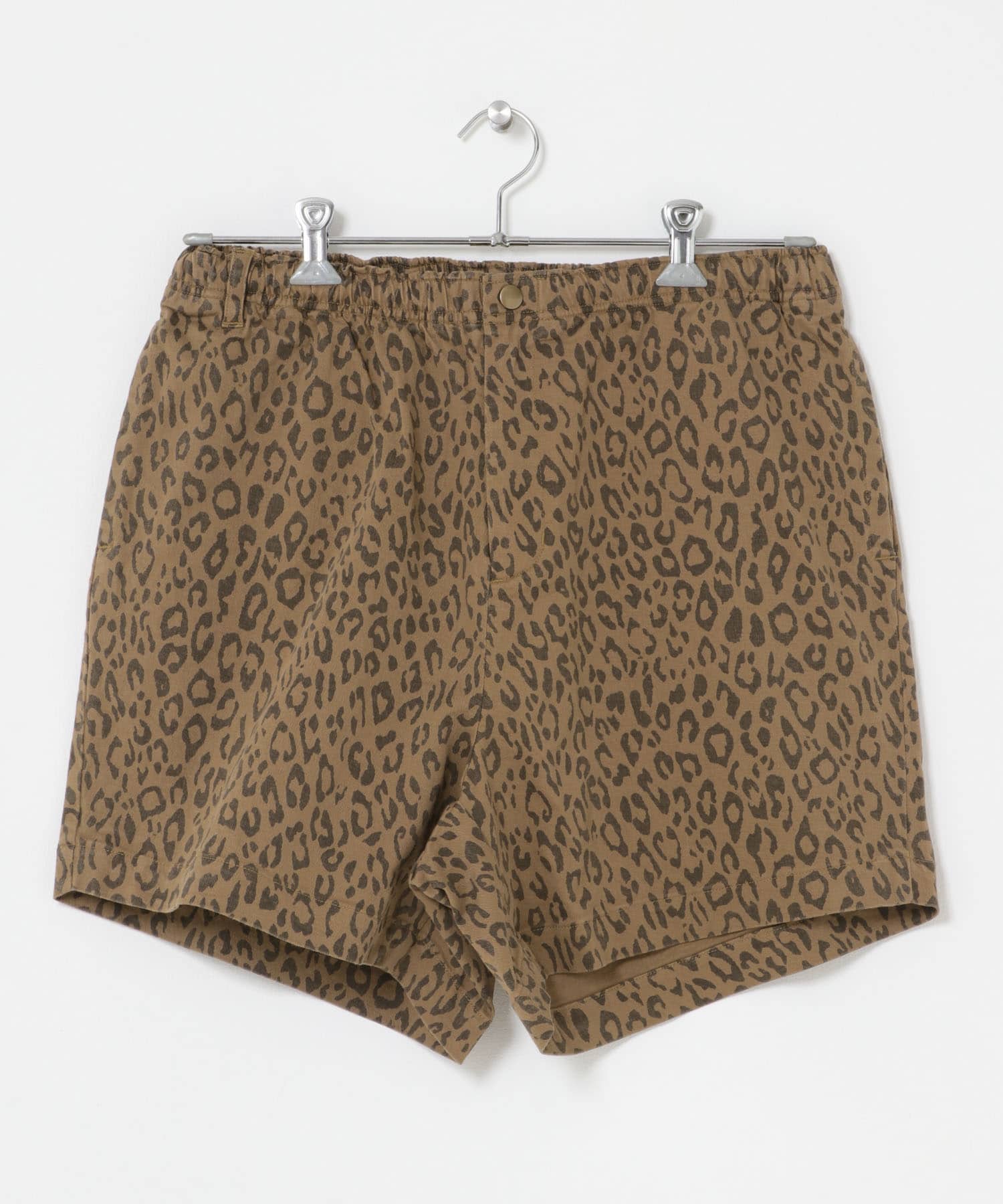 WAX　LEOPARD SHORTS