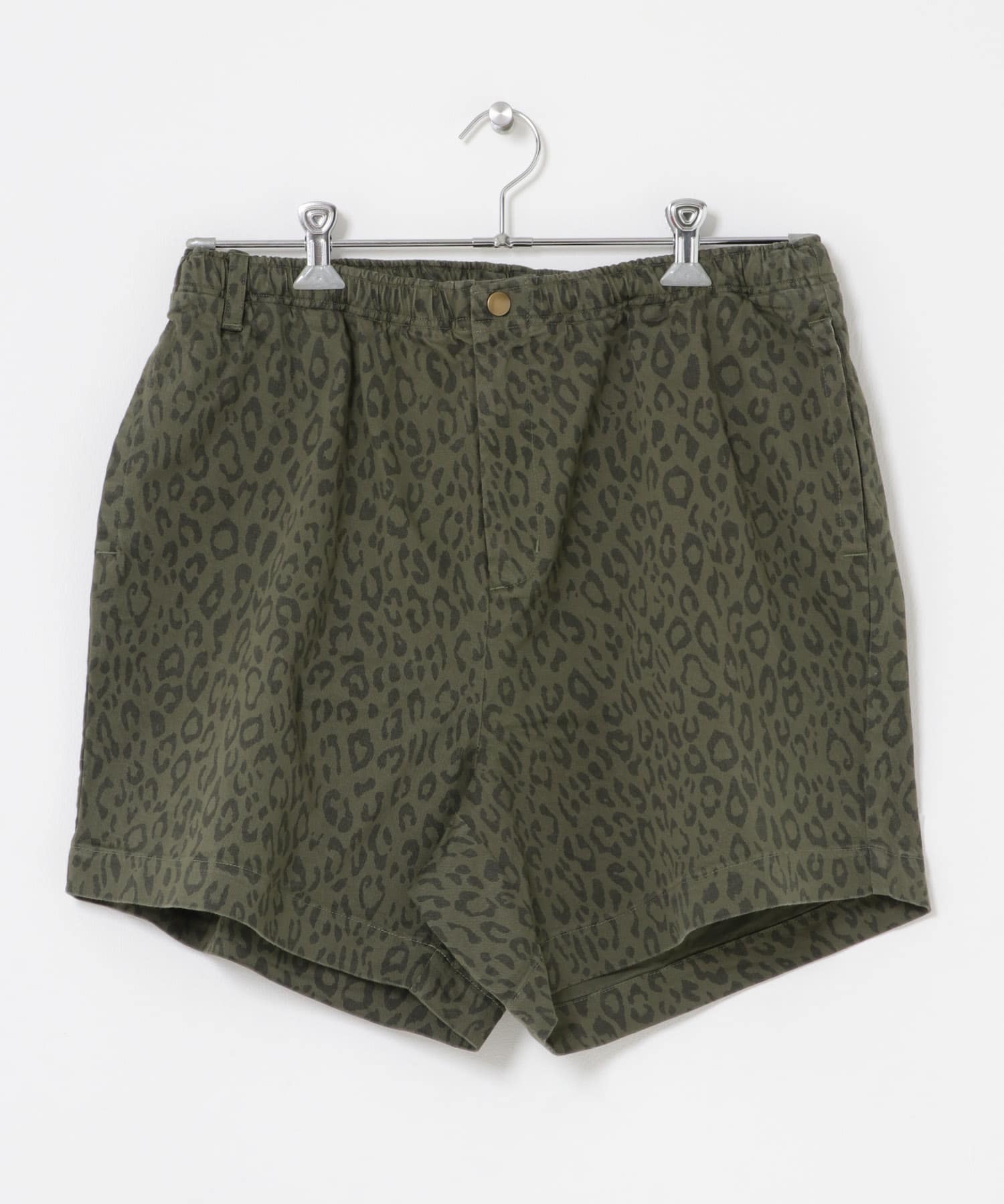 WAX　LEOPARD SHORTS