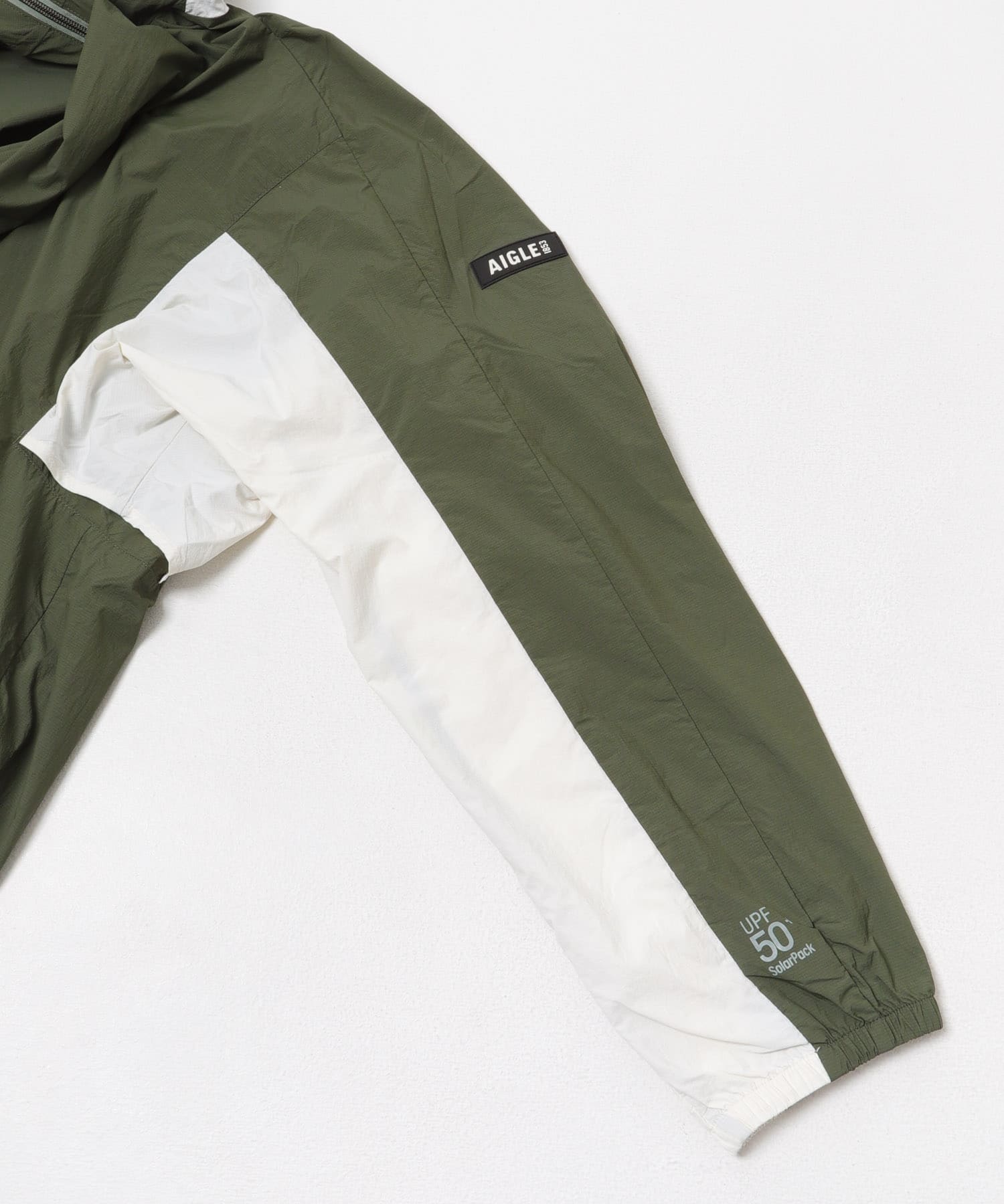 AIGLE　UVカット ソーラーパック フーデッドジャケット AVOCAT M