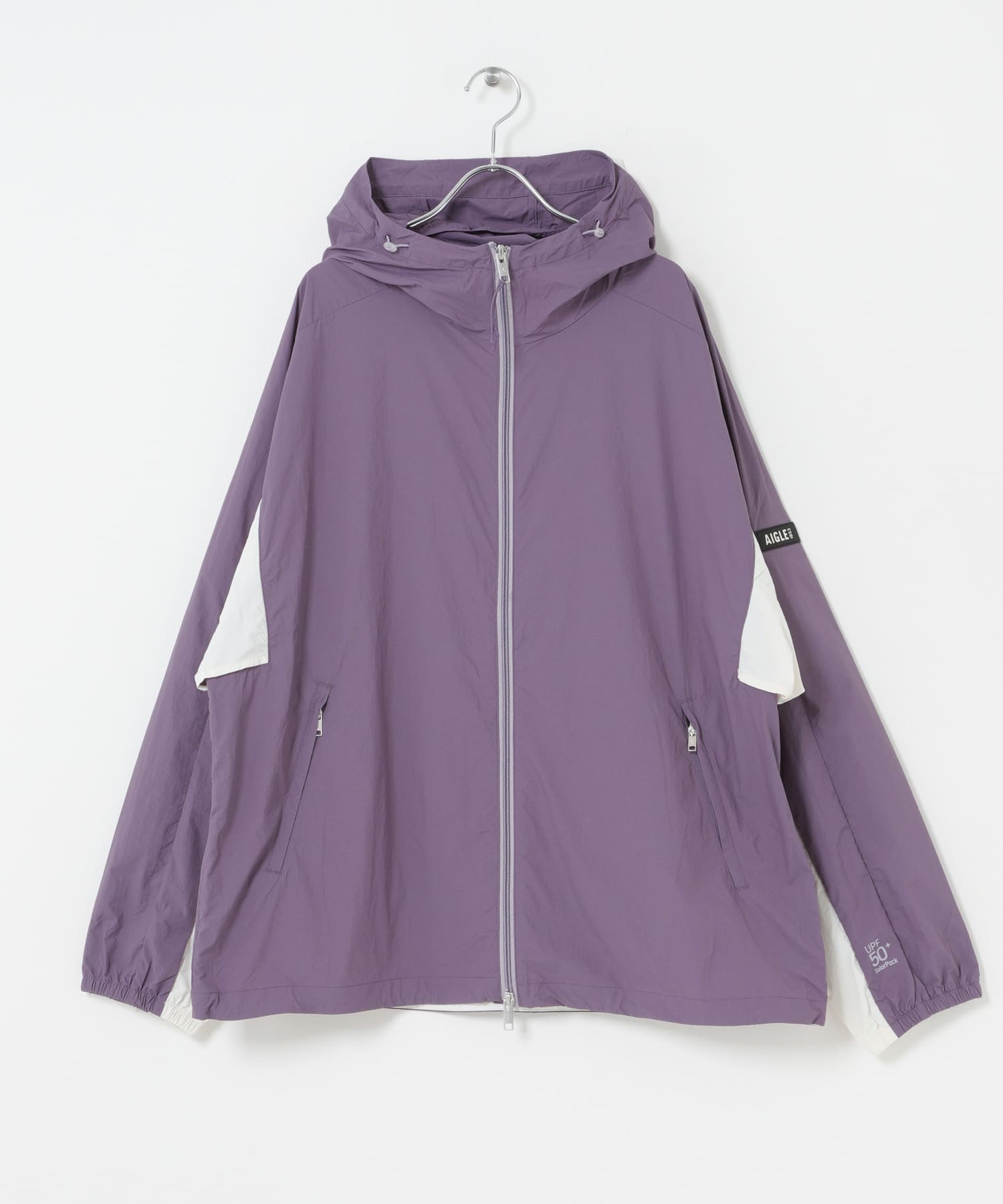 AIGLE　UVカット ソーラーパック フーデッドジャケット