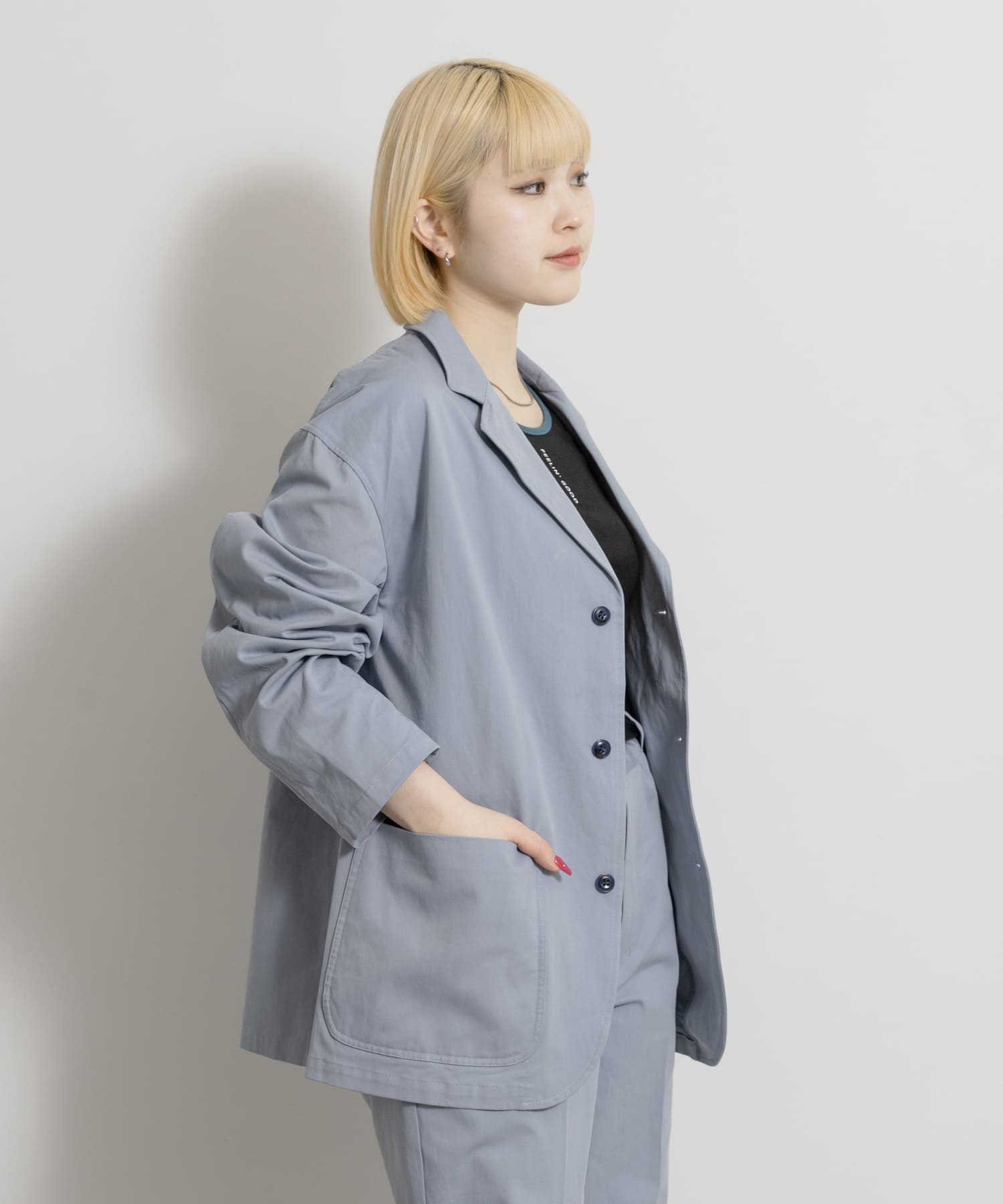 身長 : 156cm サイズ : L