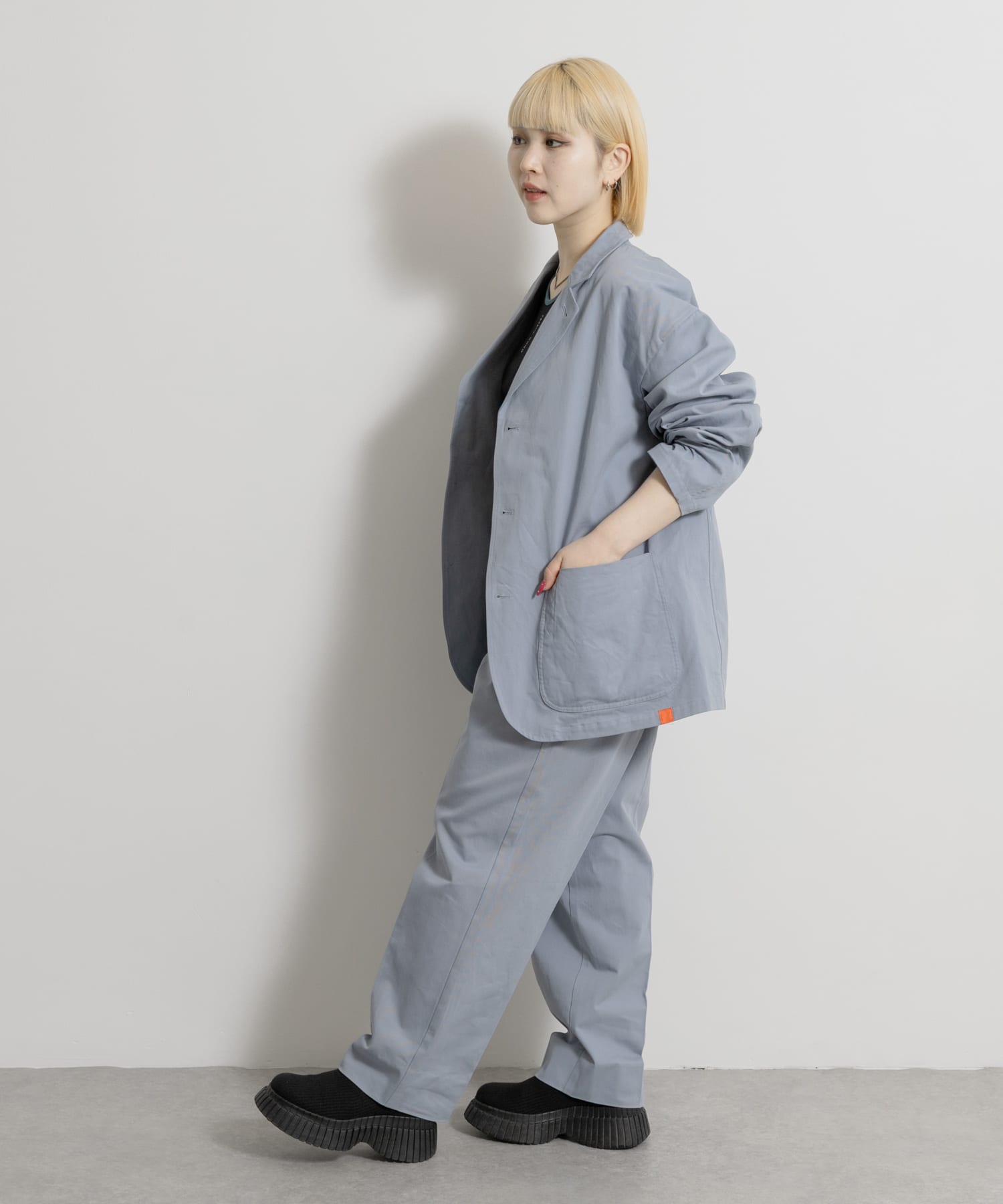 身長 : 156cm サイズ : L