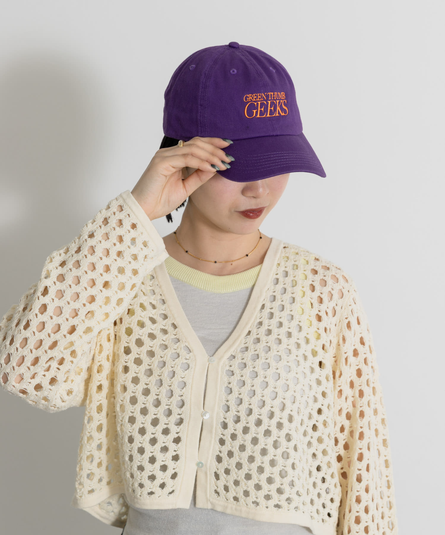 KEIMEN　GTG CAP PURPLE Free