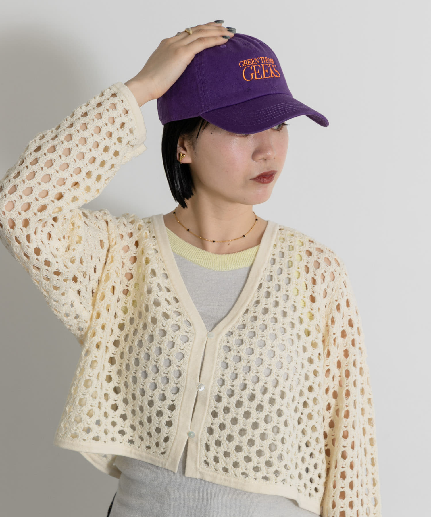 KEIMEN　GTG CAP PURPLE Free