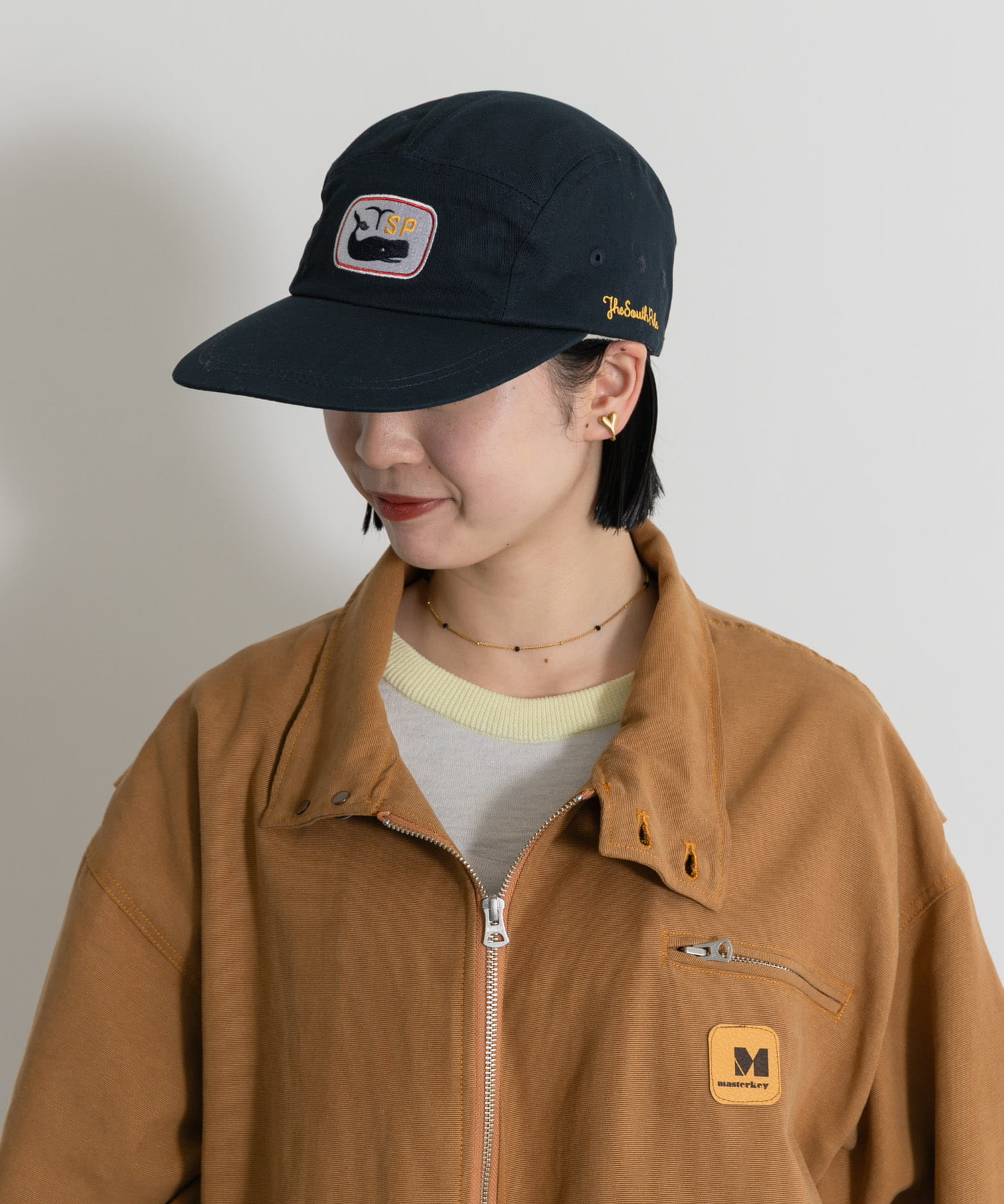 帽子 happy99 50%OFF【seventy seven(セブンティセブン)】 embroidery bucket hat