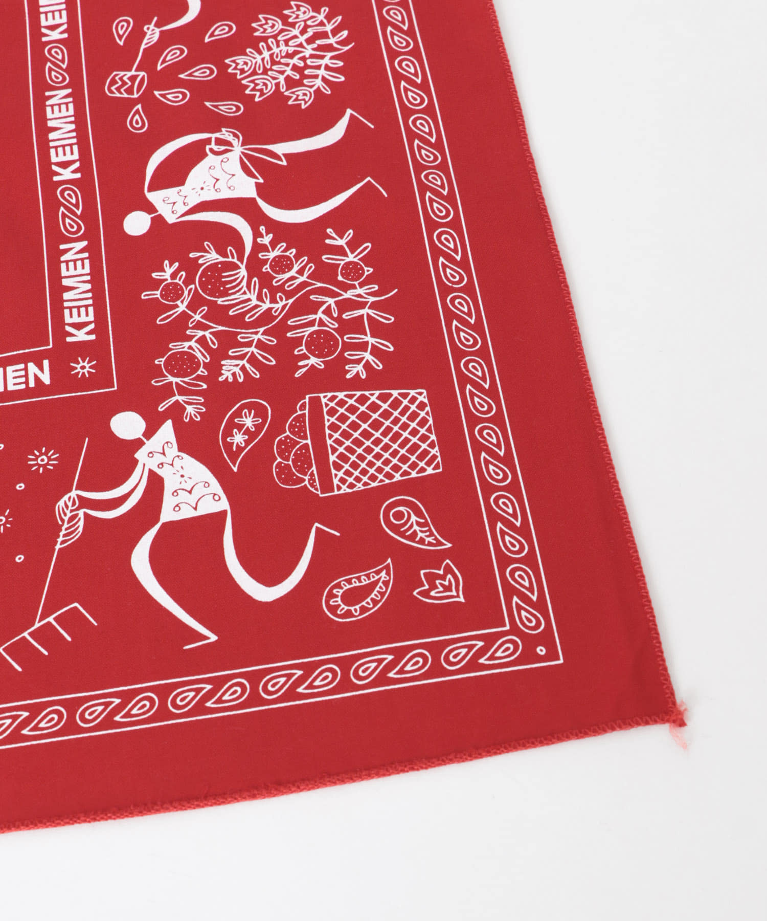 KEIMEN　GTG BANDANA RED Free