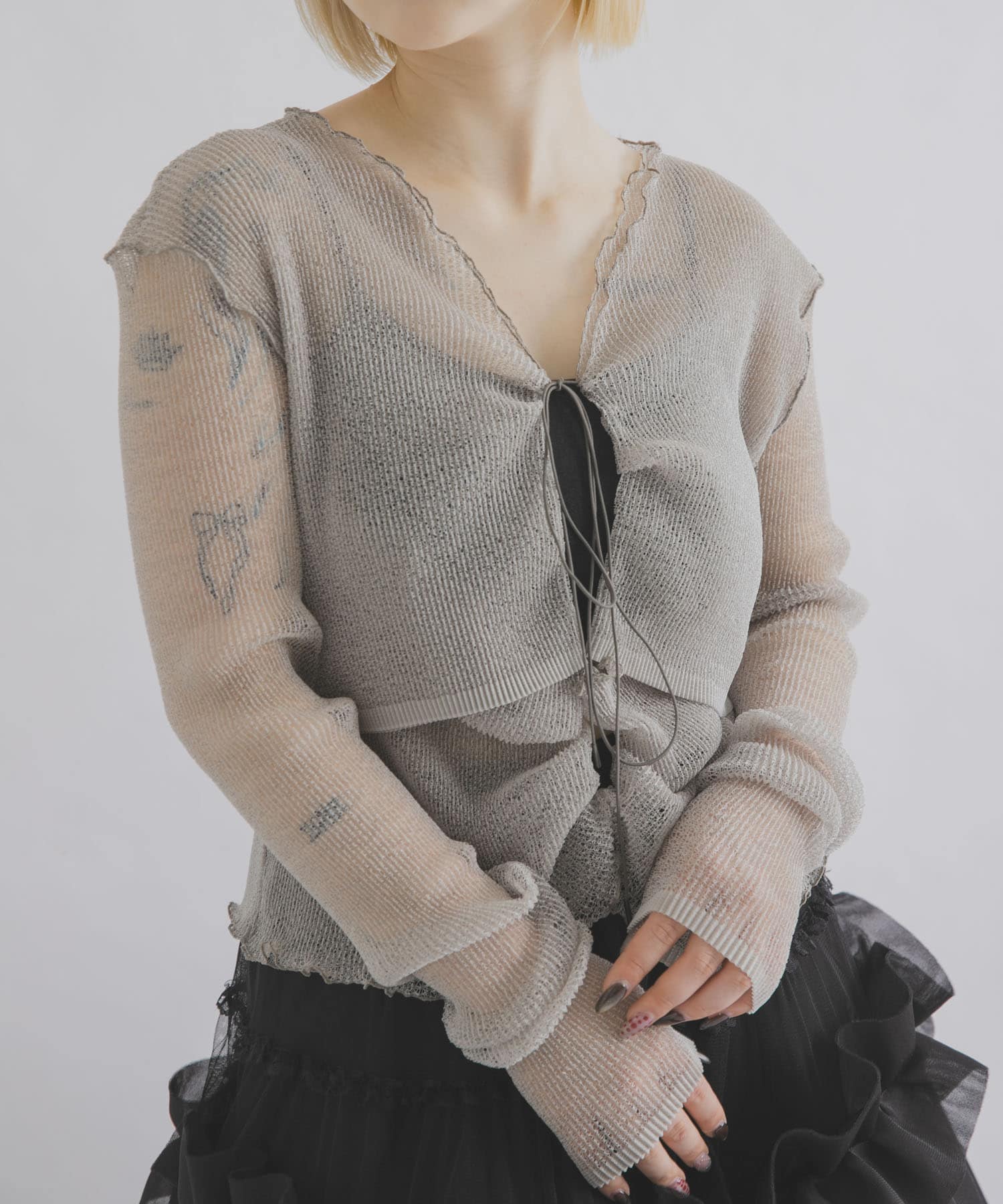 Jens　LAYER&RIVER CARDIGAN