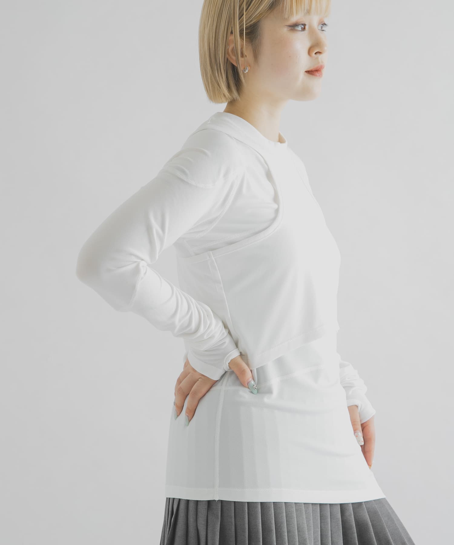 身長 : 156cm サイズ : M