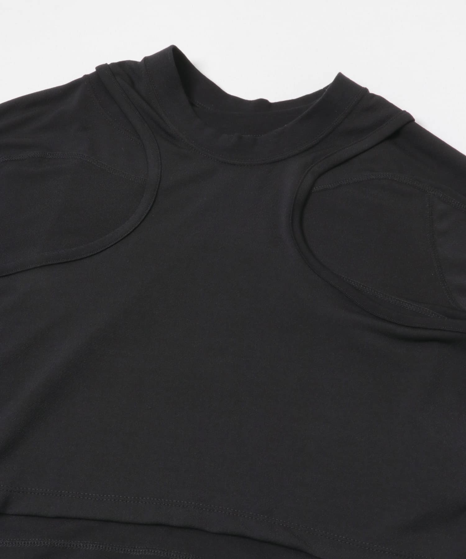 F/CE.　LONG SLEEVE BASE TOP BLACK M