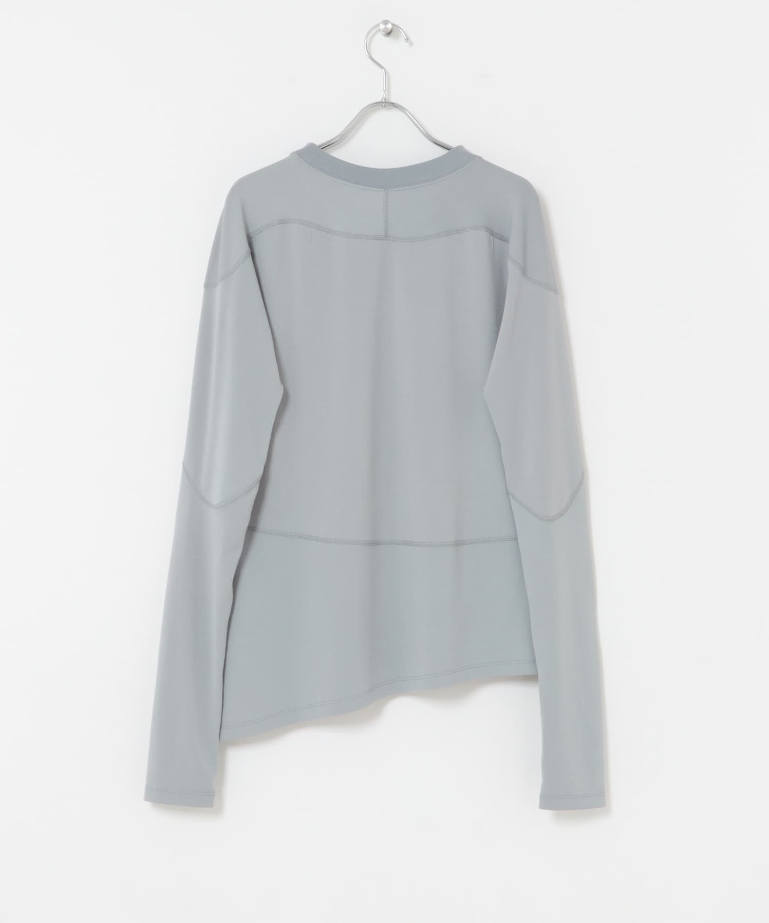 F/CE.　LONG SLEEVE BASE TOP GRAY M