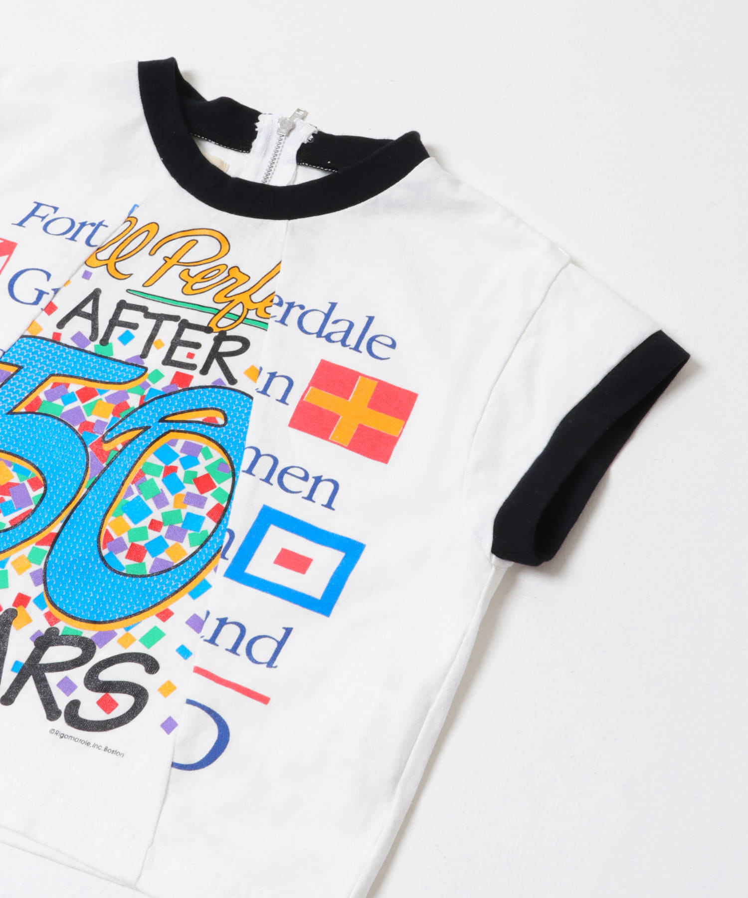 77circa　trim print top white 1 1