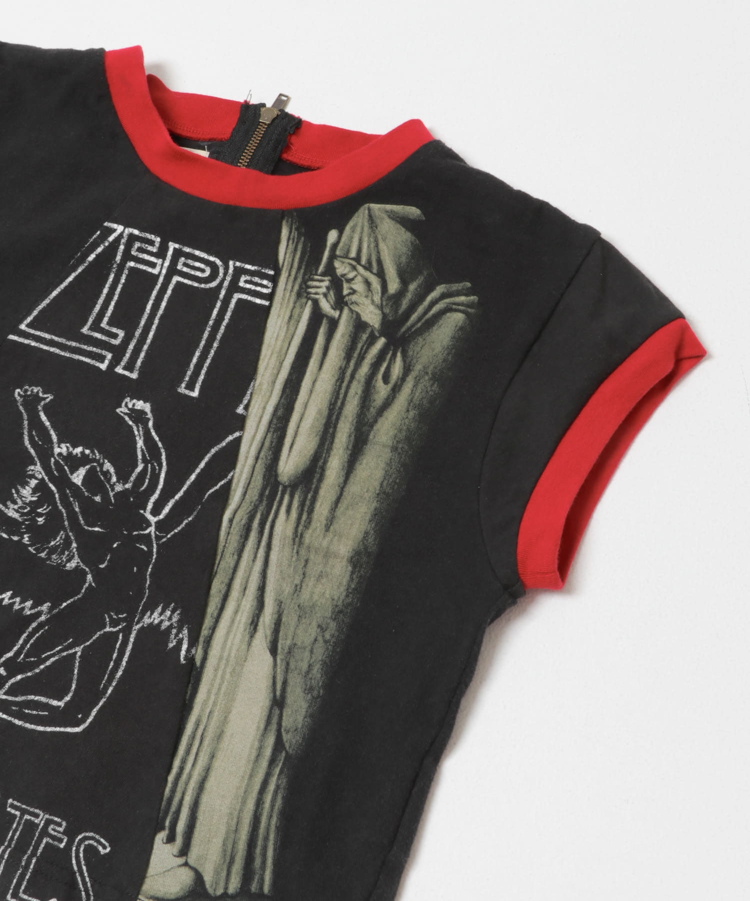 77circa　trim print top black 1 1