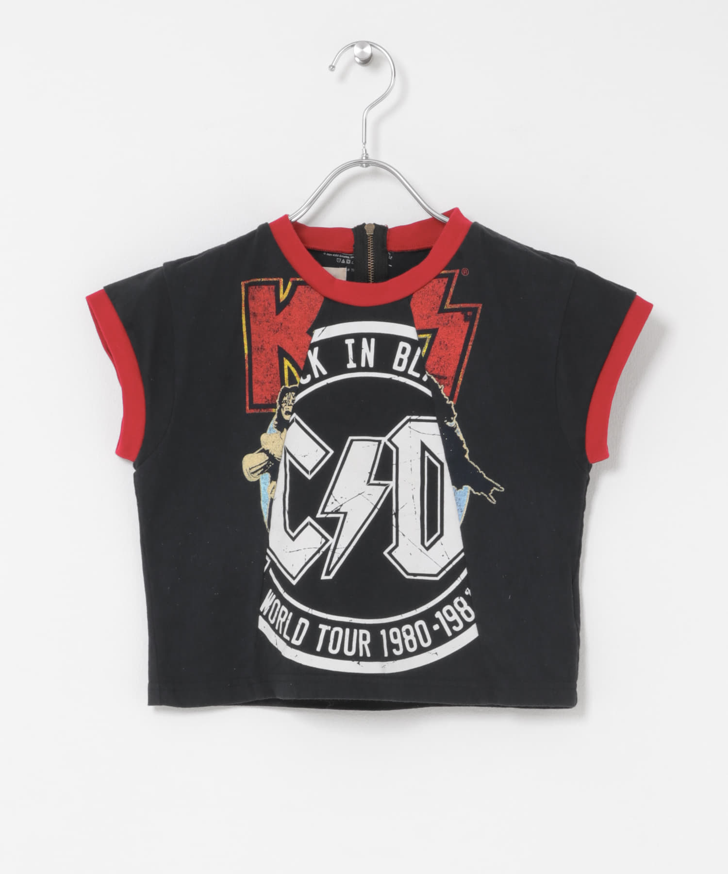 77circa　trim print top black 2 1