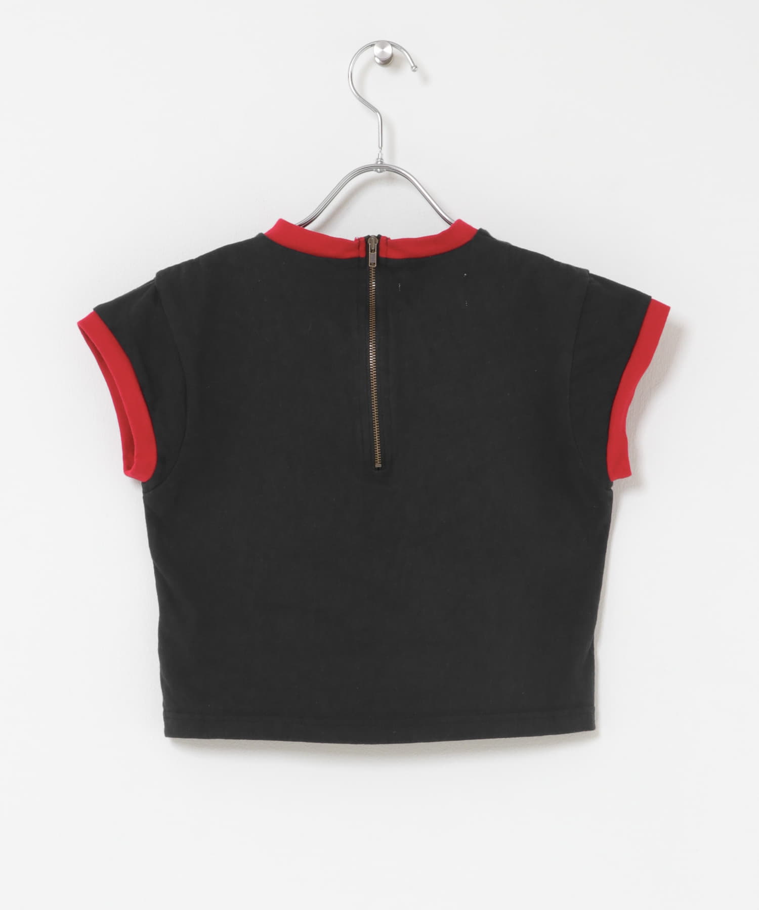 77circa　trim print top black 2 1