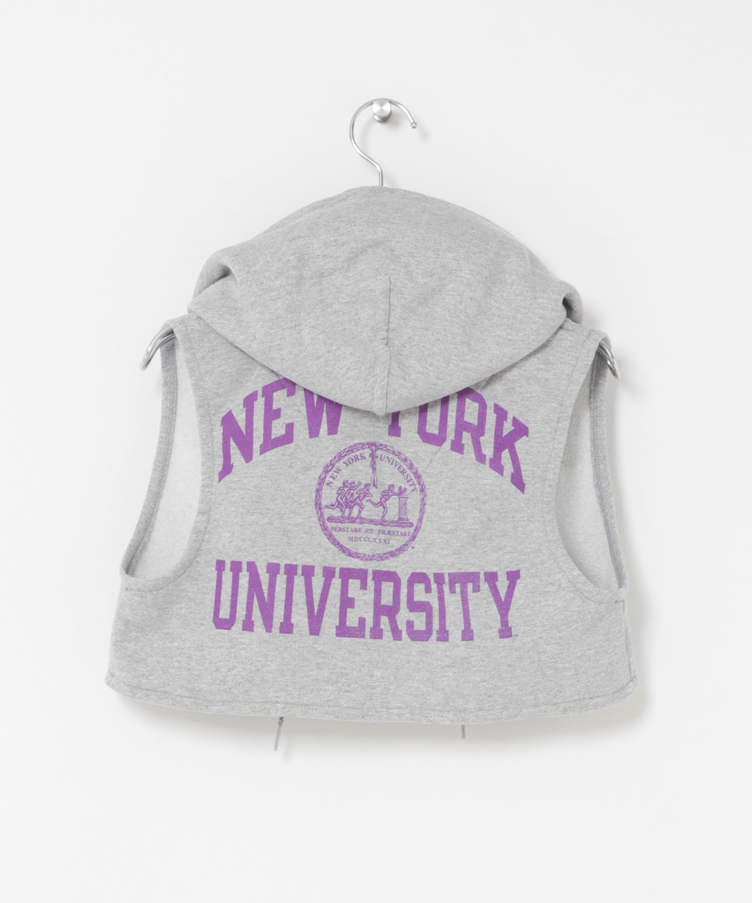 77circa　sweat hood vest gray 1 One