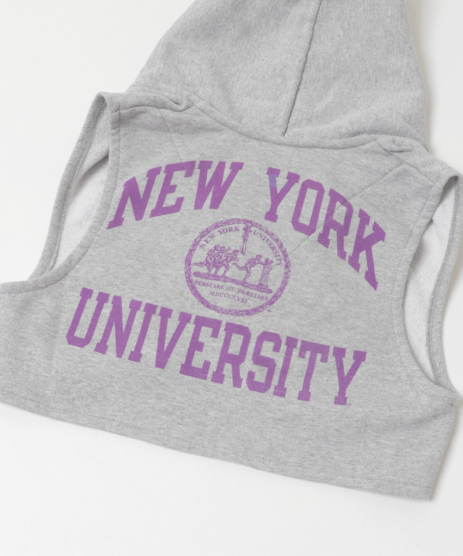 77circa　sweat hood vest gray 1 One