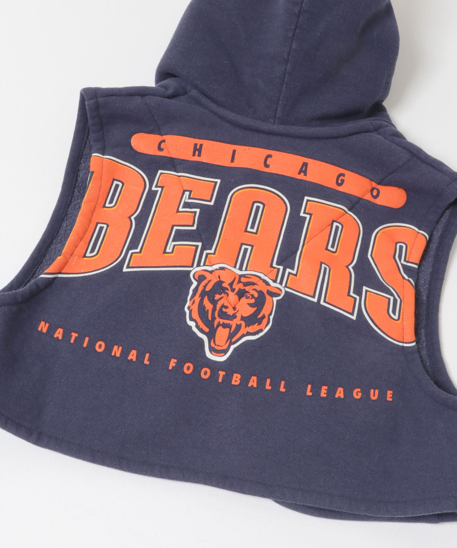 77circa　sweat hood vest navy 1 One